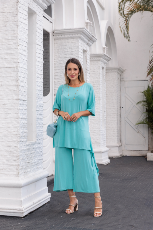 Conjunto Ravello - Azul Maris
