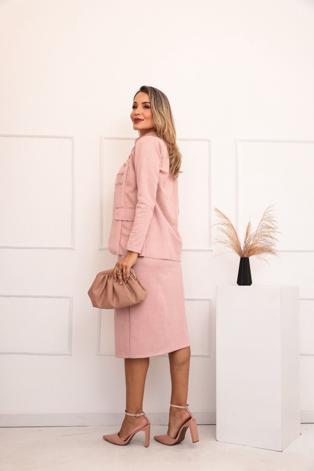 Conjunto Saia Tappy - Rose