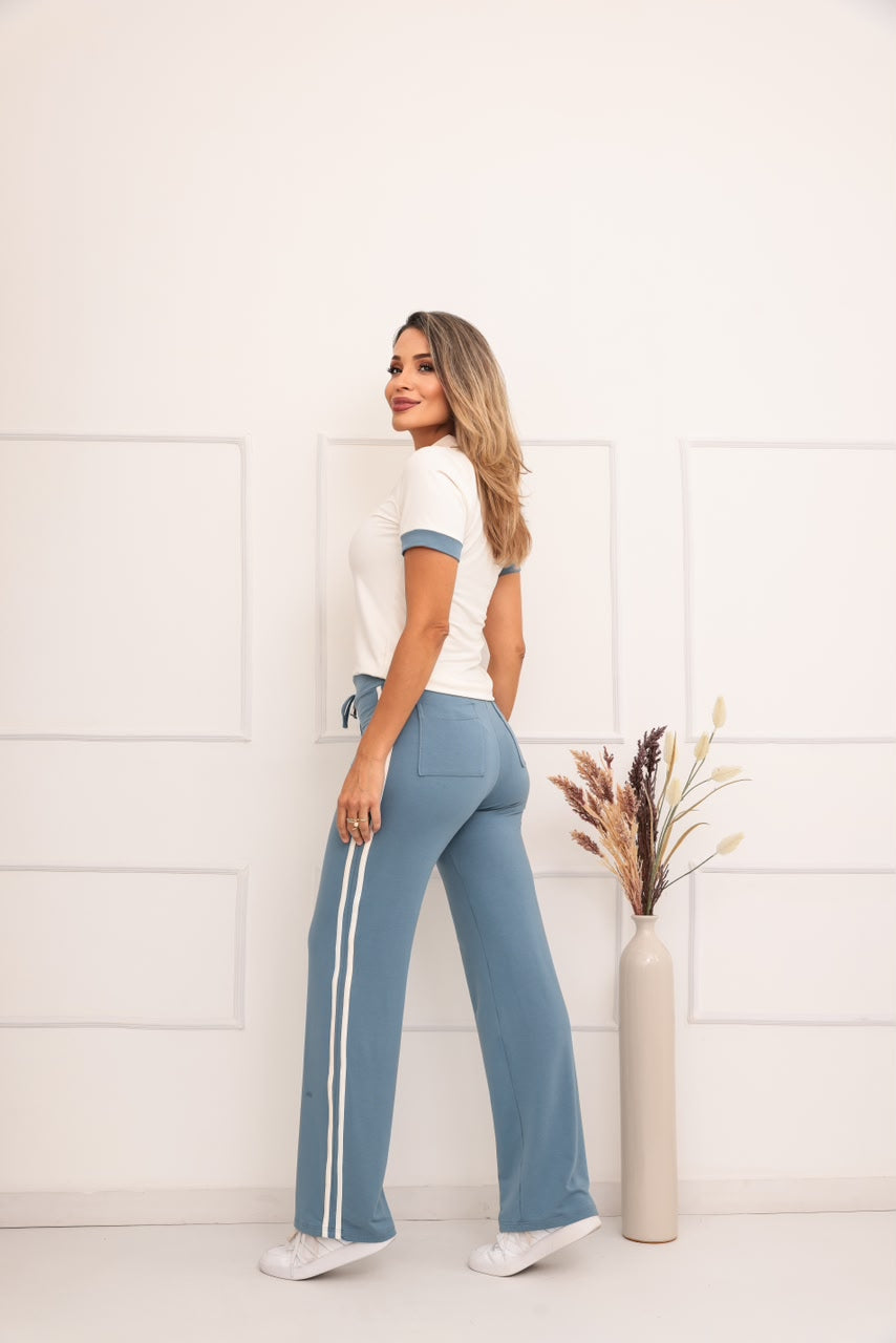 Conjunto Survey - Azul Claro