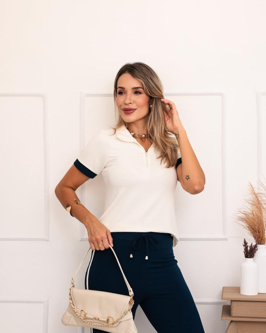 Conjunto Survey  - Azul Marinho