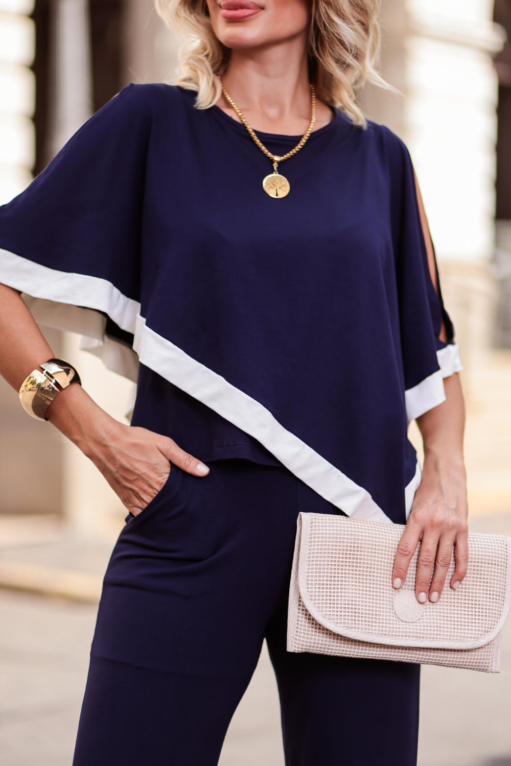 Conjunto Dalla Gold - Azul Marinho