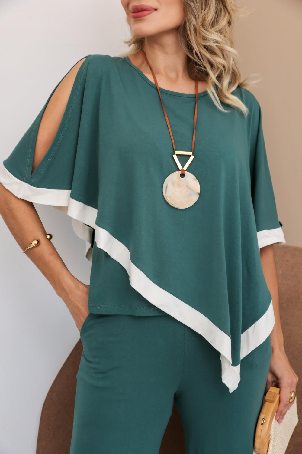 Conjunto Dalla Gold - Verde Oliva