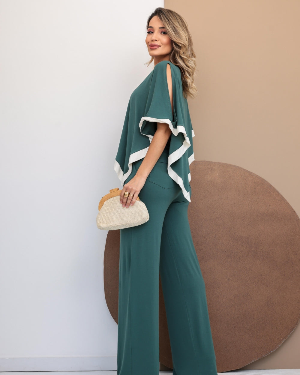 Conjunto Dalla Gold - Verde Oliva