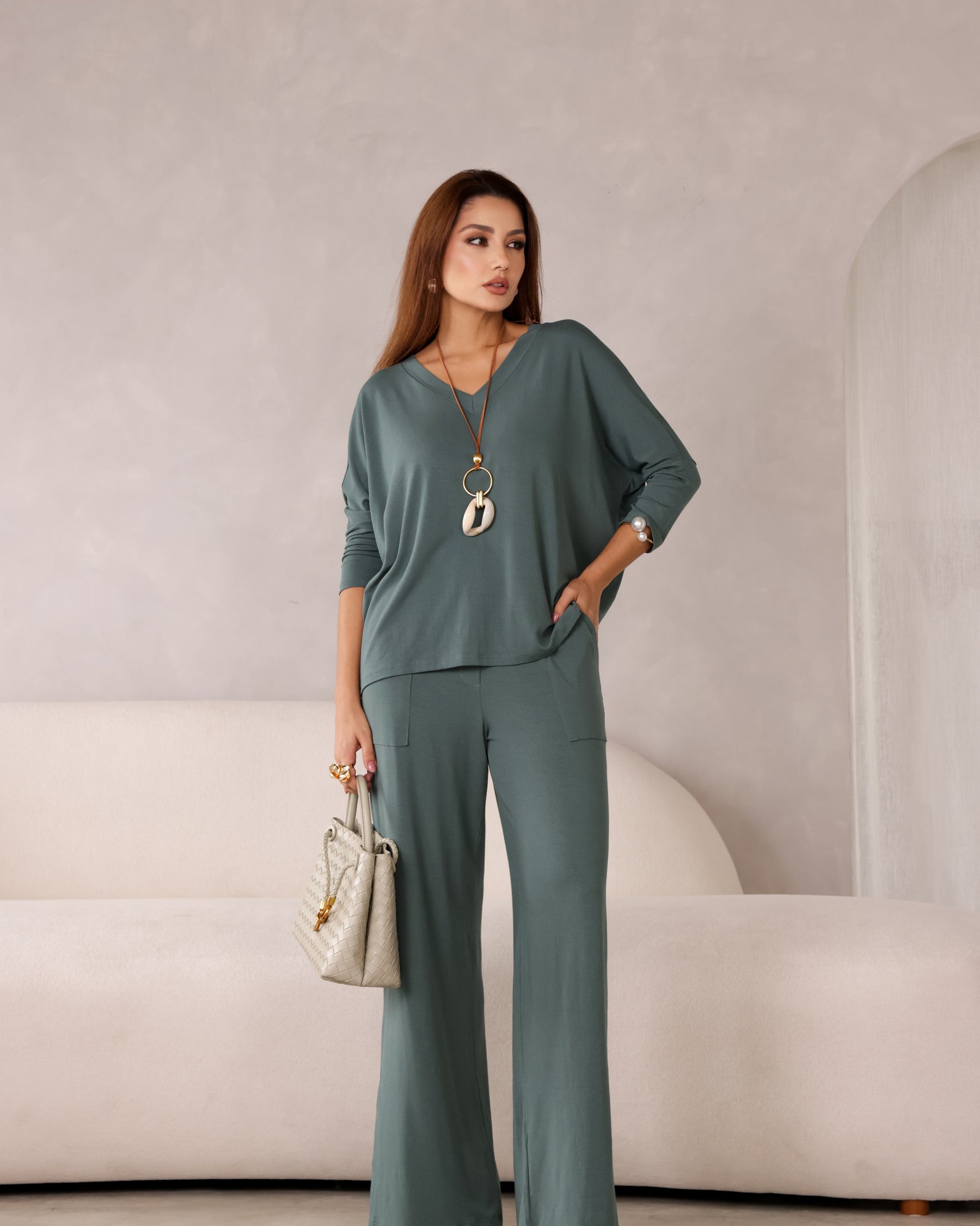 Conjunto Max Confort - Verde Oliva