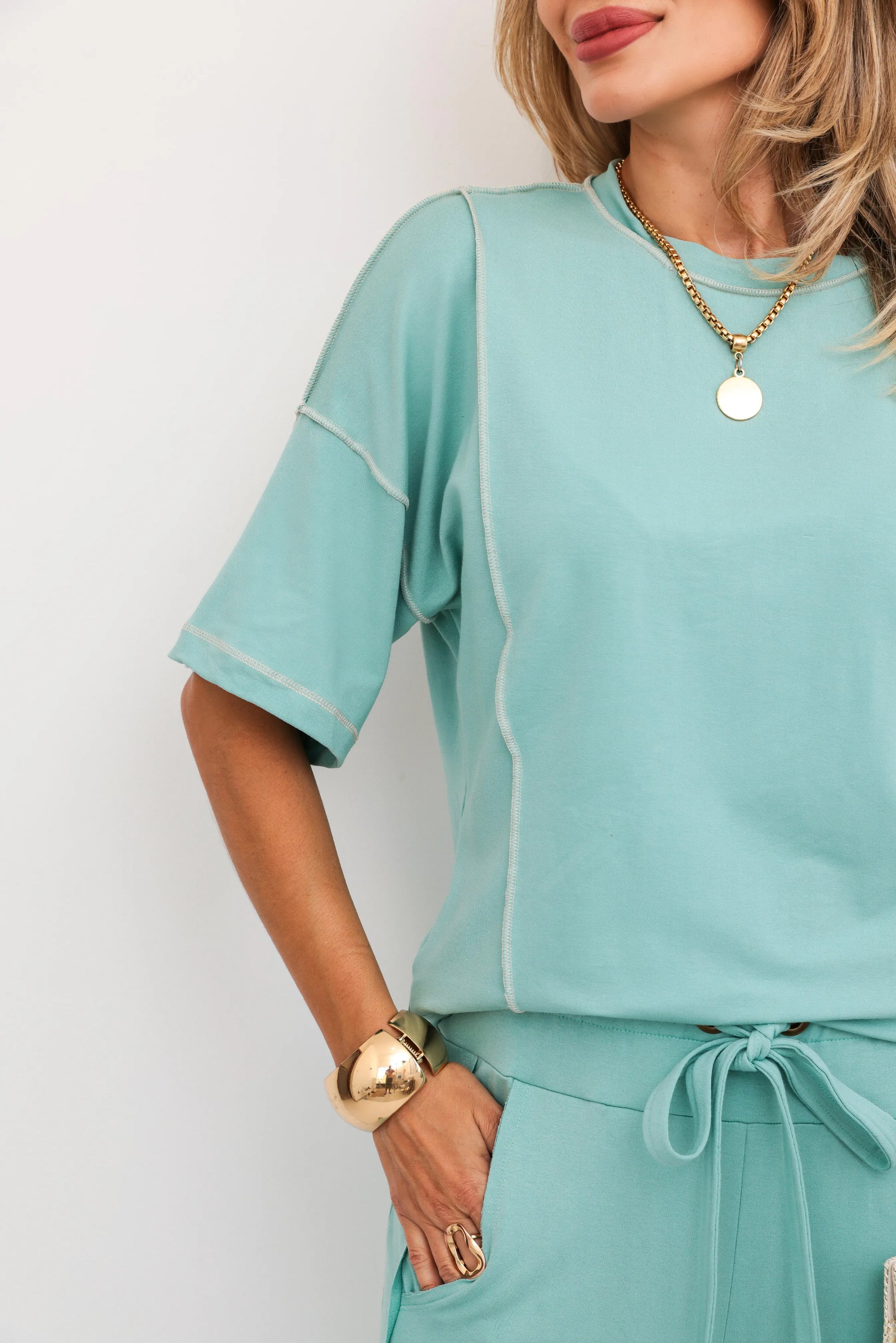 Conjunto Mexicano - Verde Menta