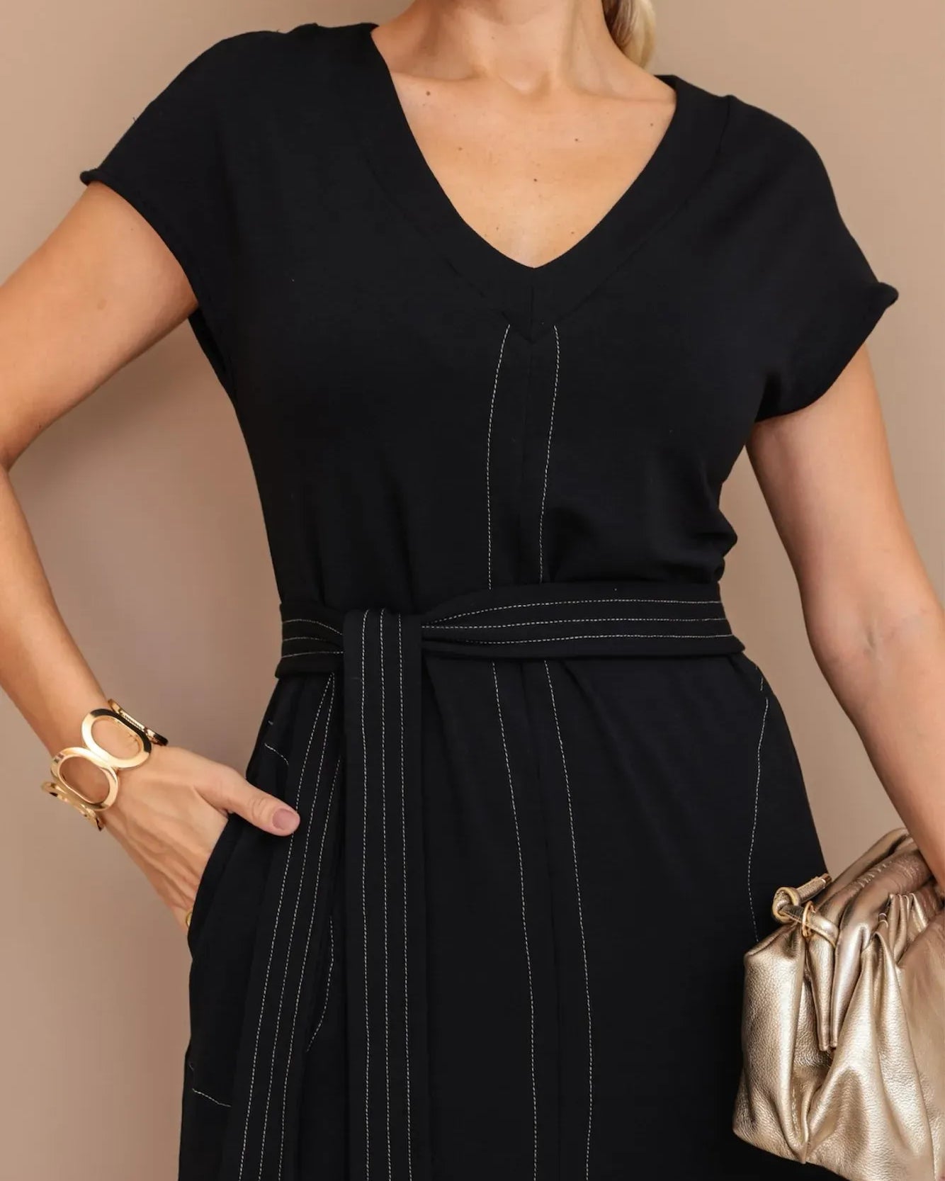 Vestido Impacto - Preto