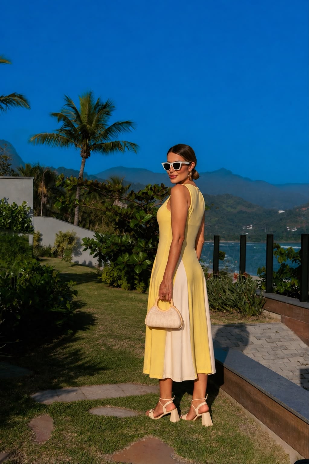 Vestido Aluna - Amarelo
