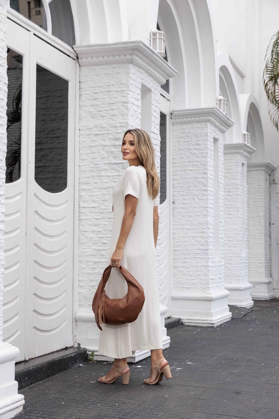 Vestido Amazônia - Off White
