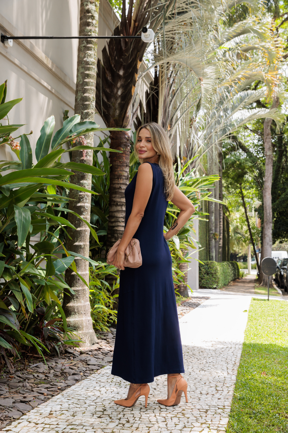 Vestido Artico - Azul Marinho