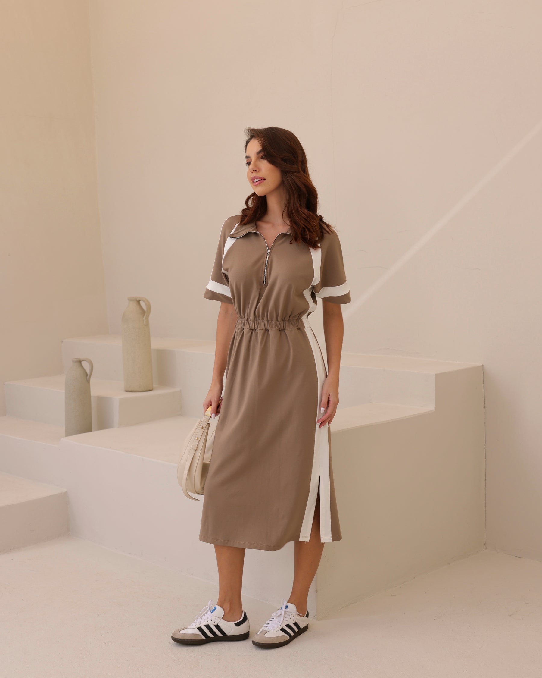 Vestido Atlanta - Bege