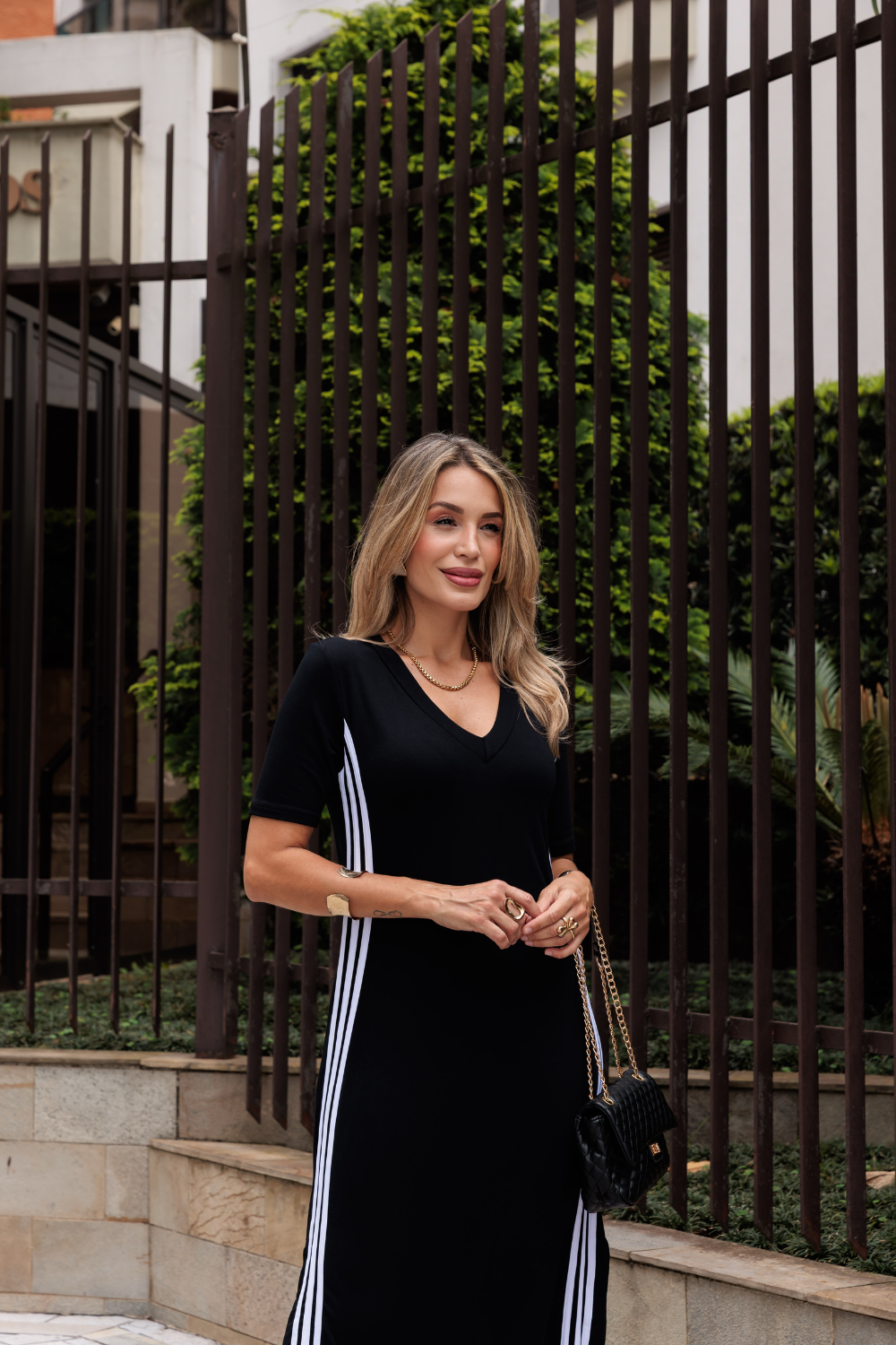 Vestido Cristal - Preto