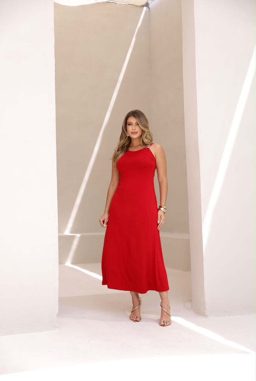 Vestido Lacroix - Vermelho