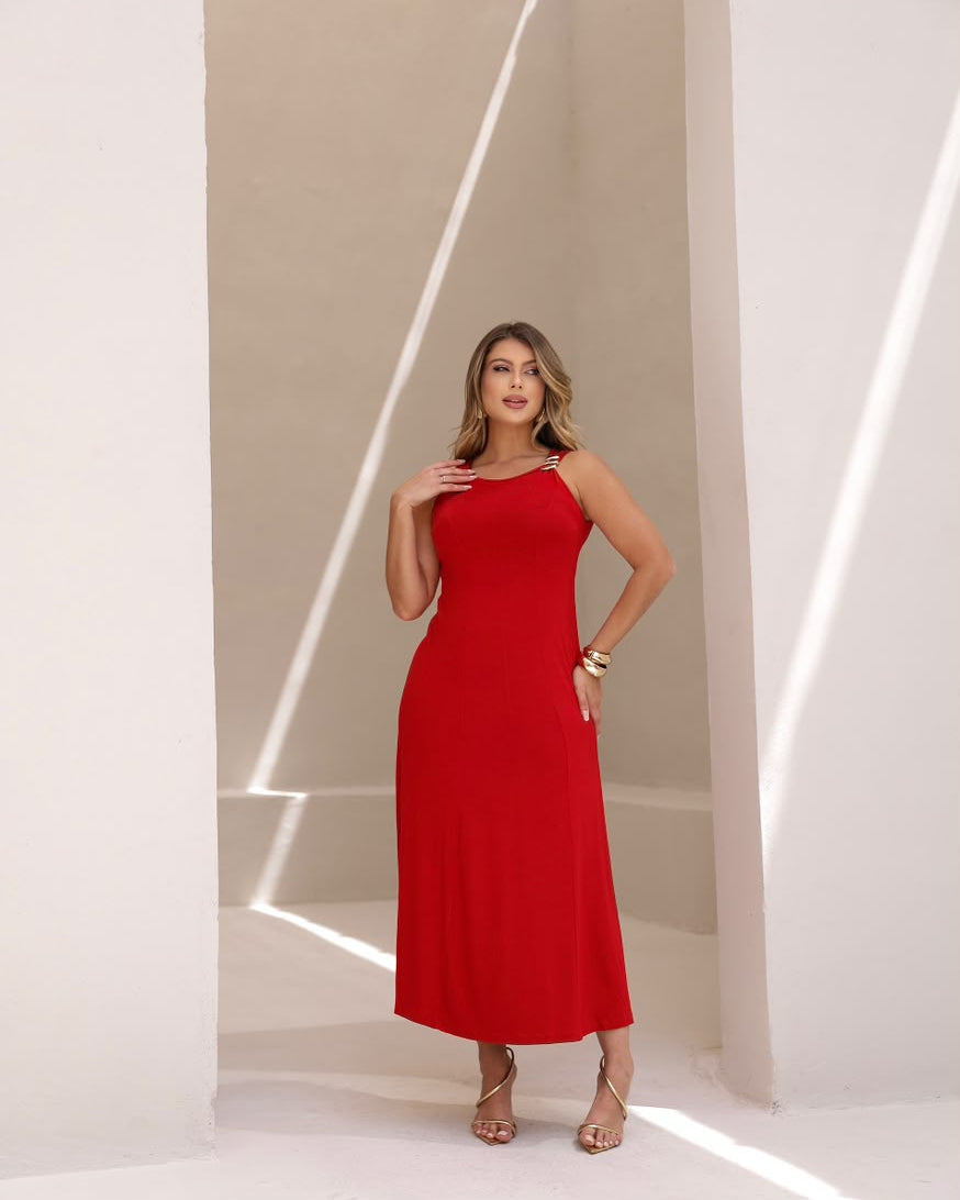 Vestido Lacroix - Vermelho