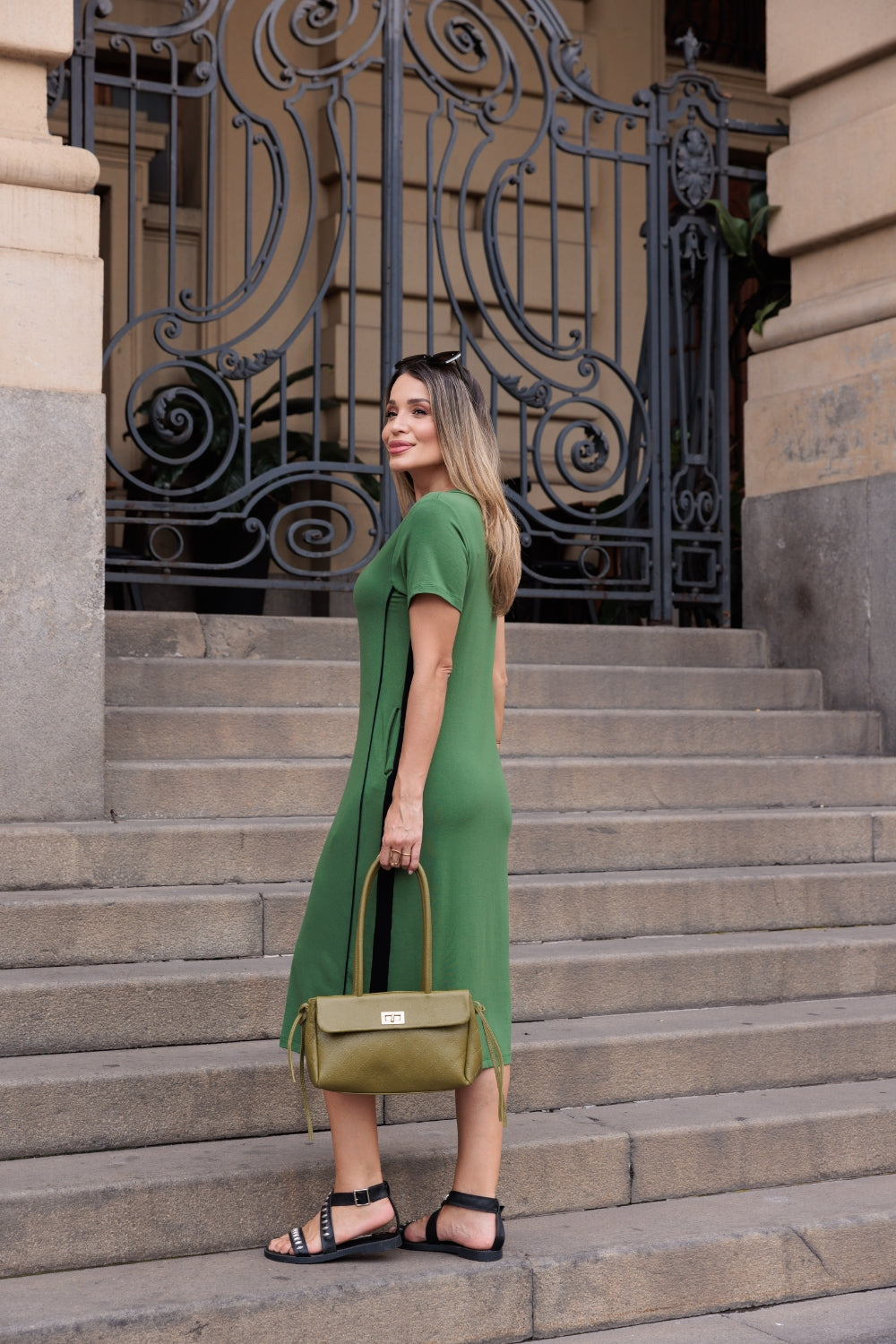 Vestido Mezzo - Verde
