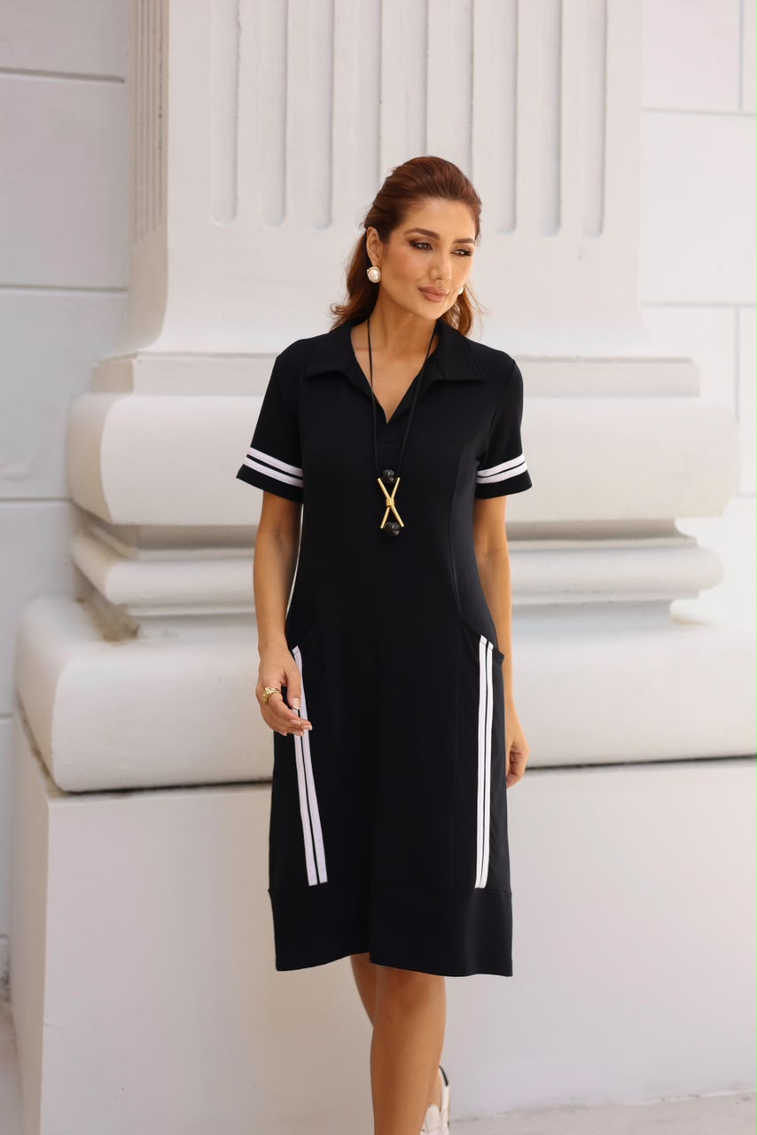 Vestido Mônaco - Preto