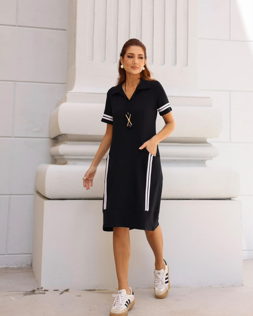 Vestido Mônaco - Preto