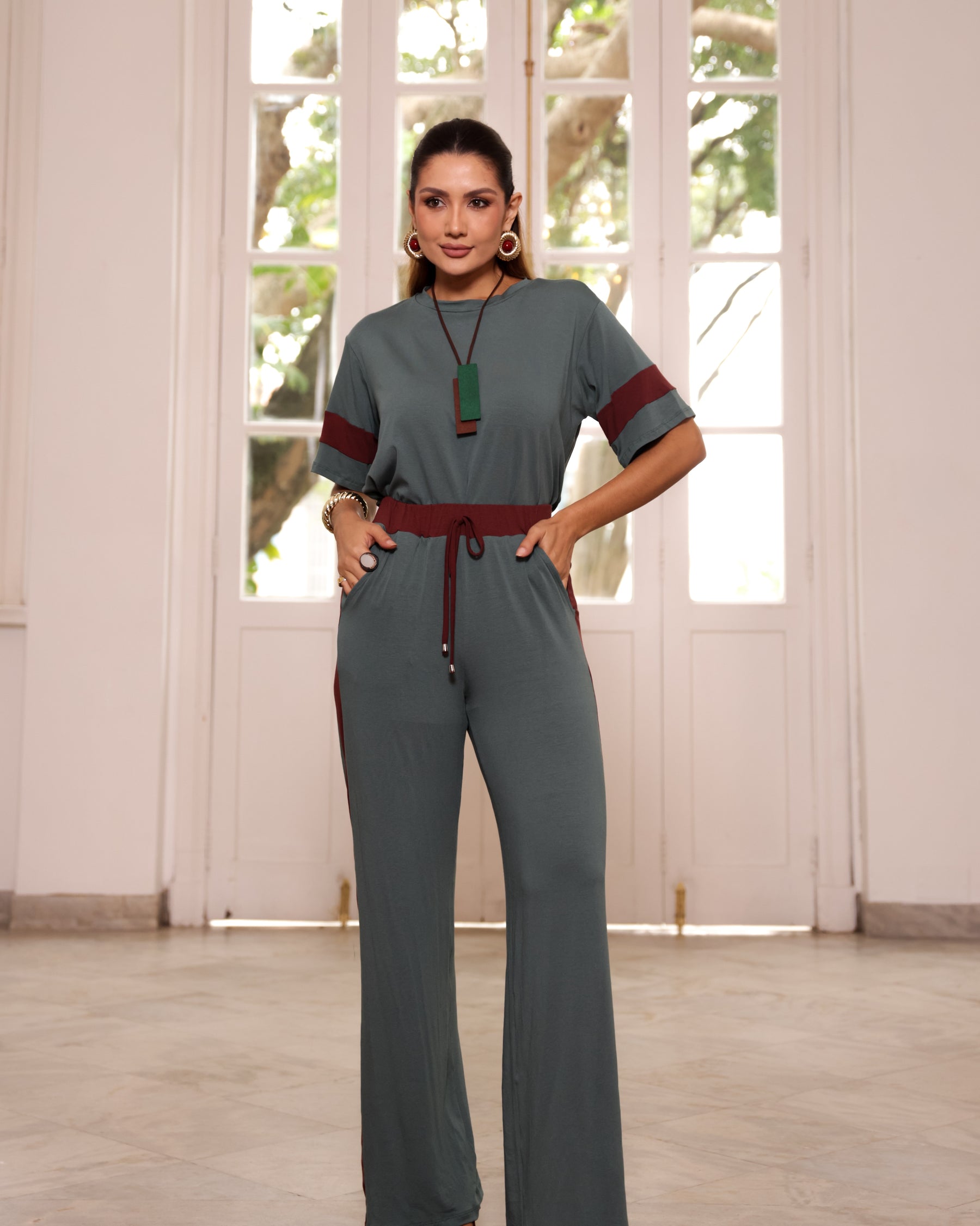 Conjunto Mullet - Verde Oliva