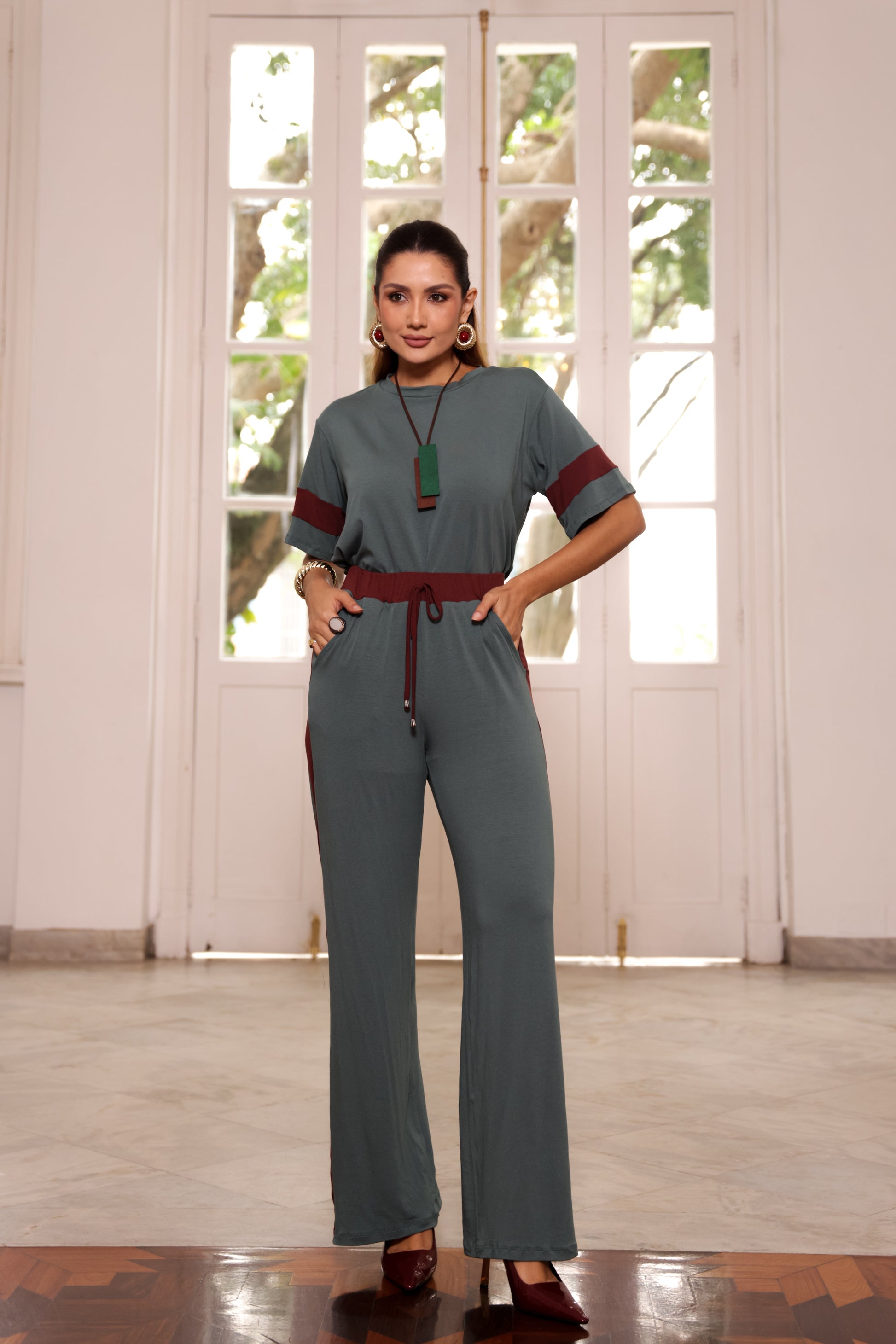 Conjunto Mullet - Verde Oliva