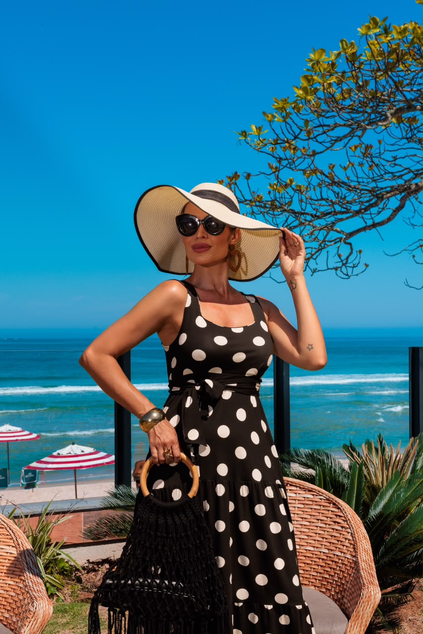 Vestido Serena - Preto