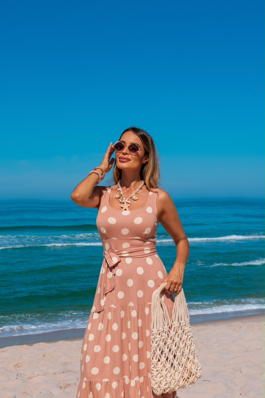 Vestido Serena - Rosê