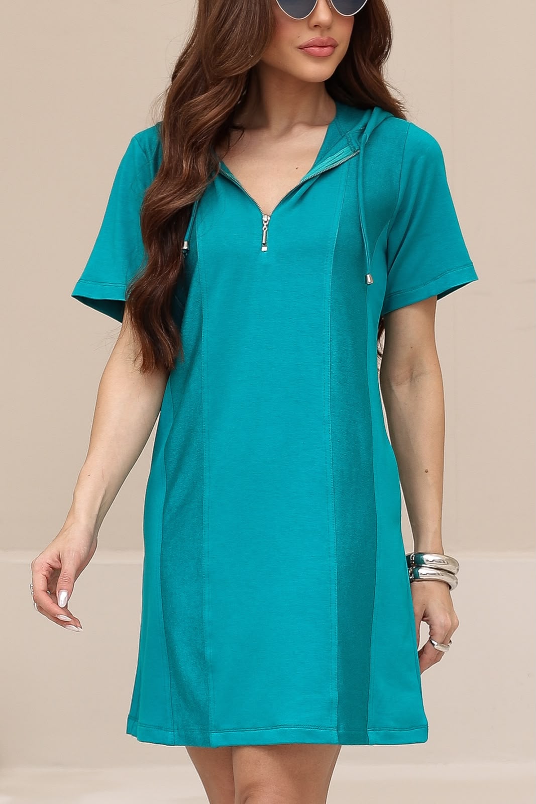 Vestido Sienna - Azul Turquesa