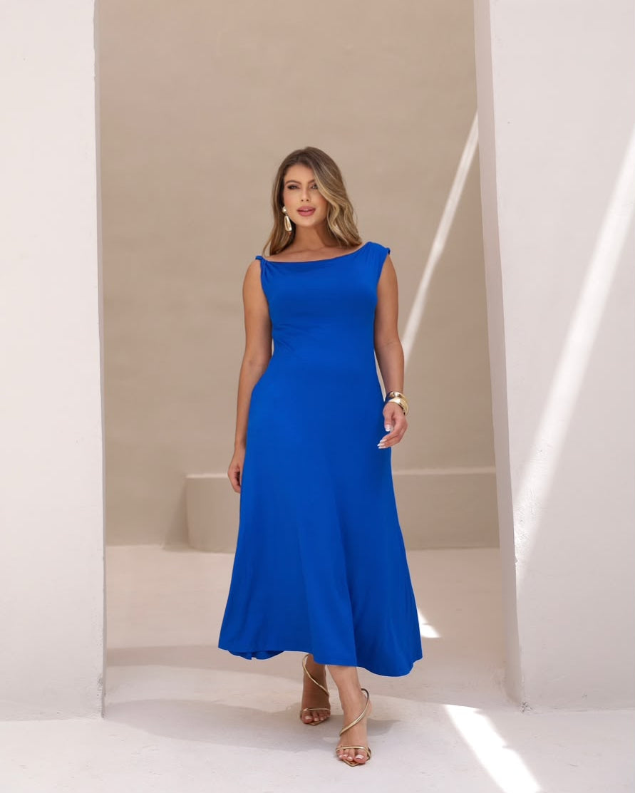 Vestido Stars - Azul Royal