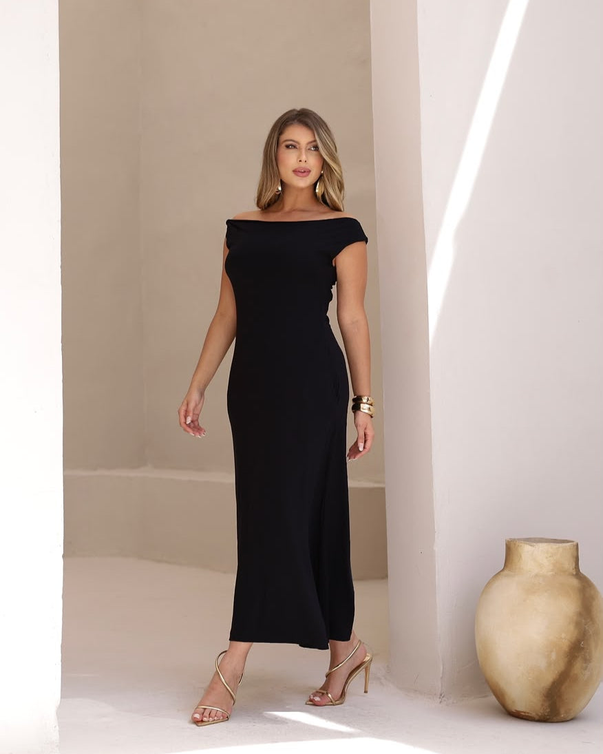 Vestido Stars - Preto