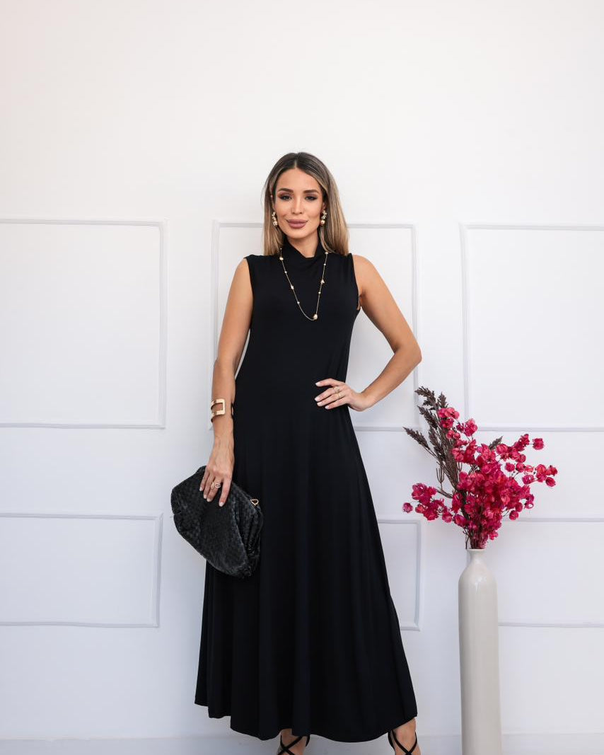 Vestido Voyage - Preto