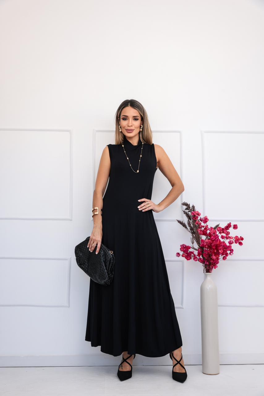 Vestido Voyage - Preto
