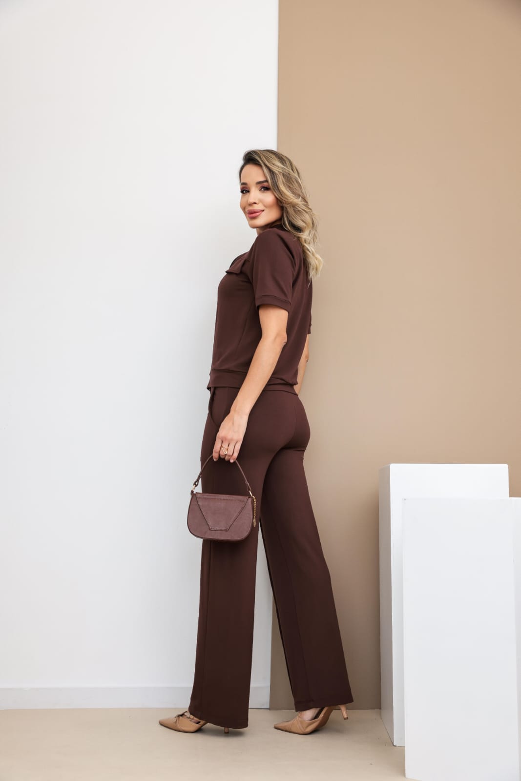 Conjunto Dublin - Marrom