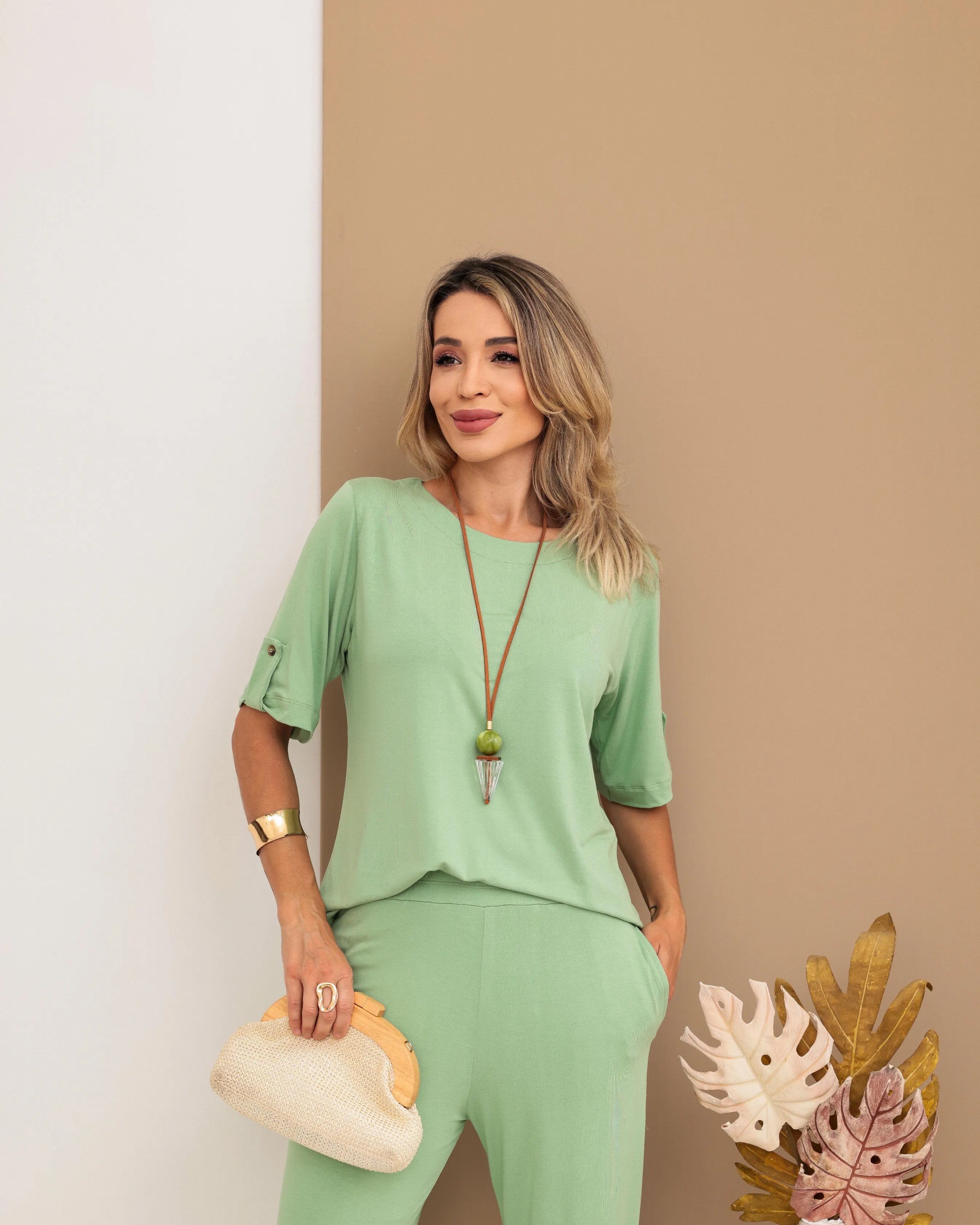 Conjunto Contemplar - Verde Menta