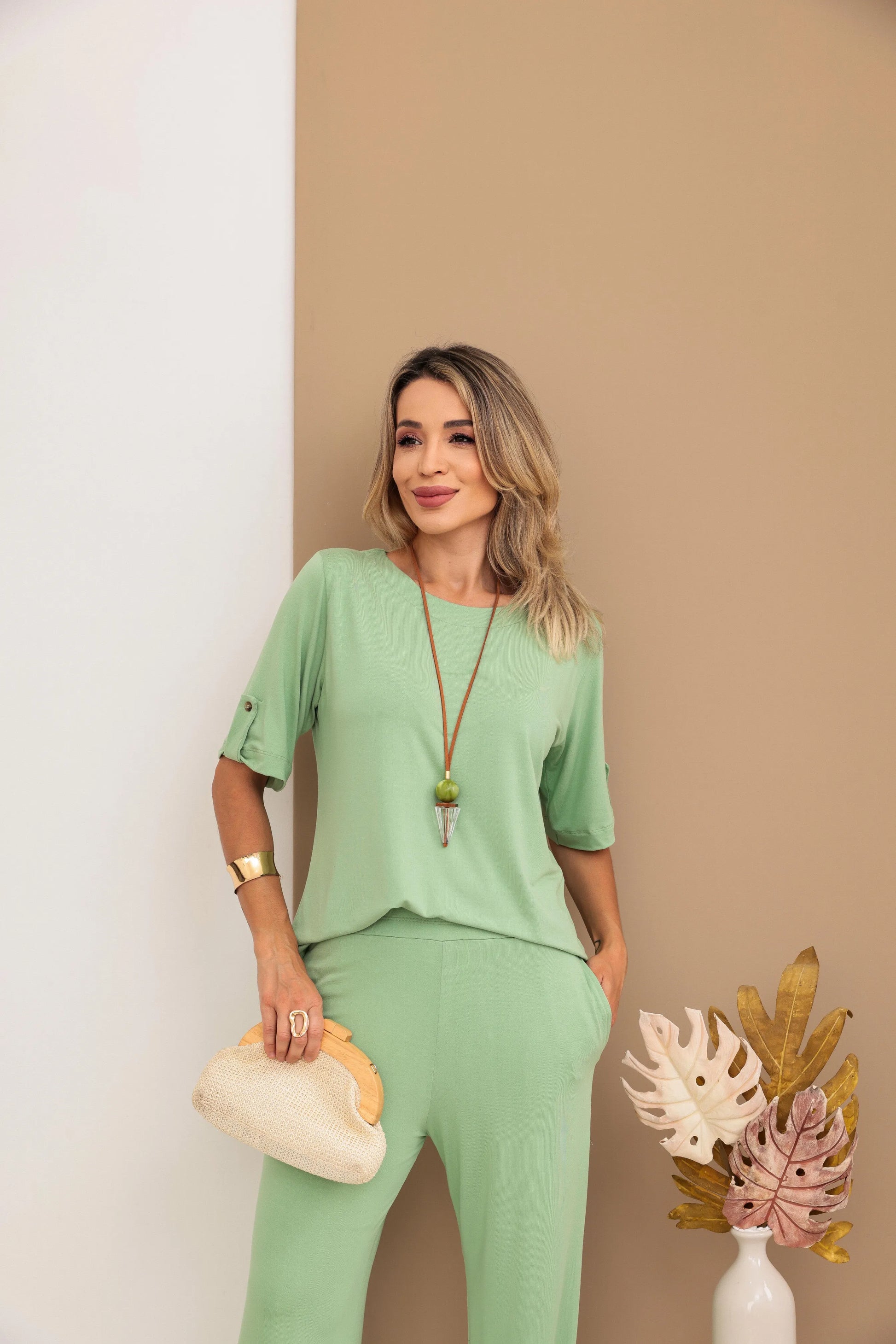 Conjunto Contemplar - Verde Menta