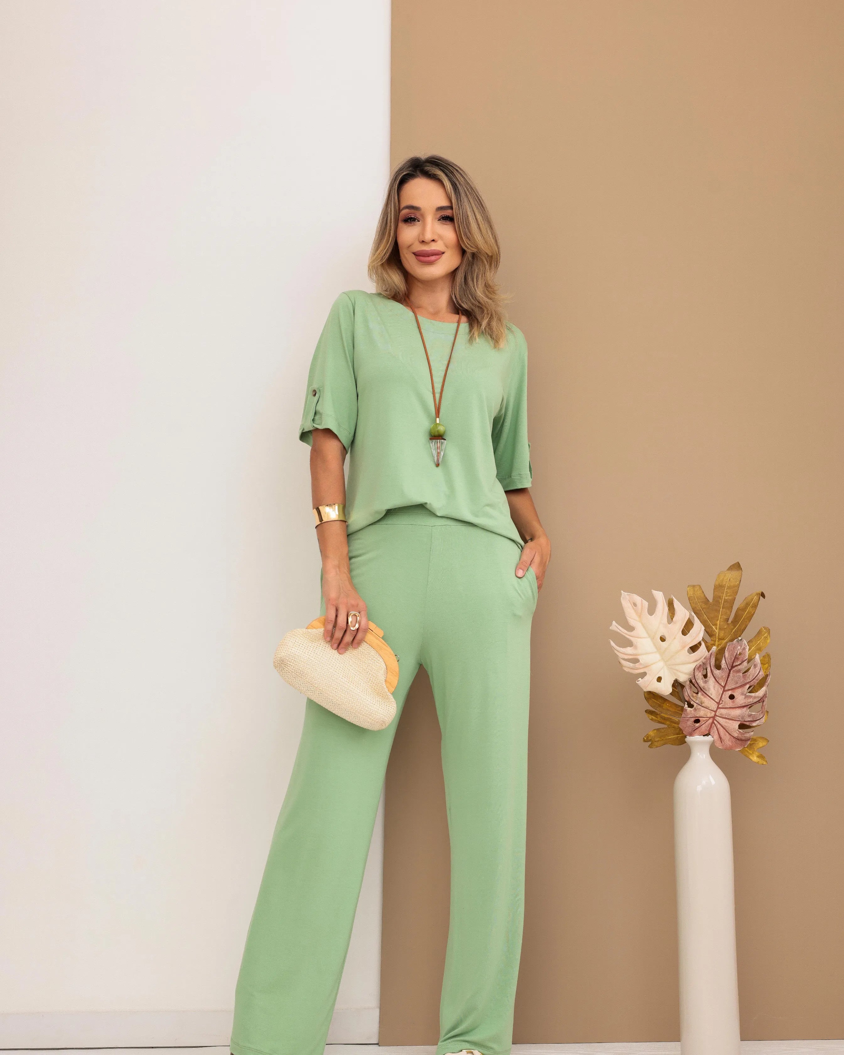Conjunto Contemplar - Verde Menta