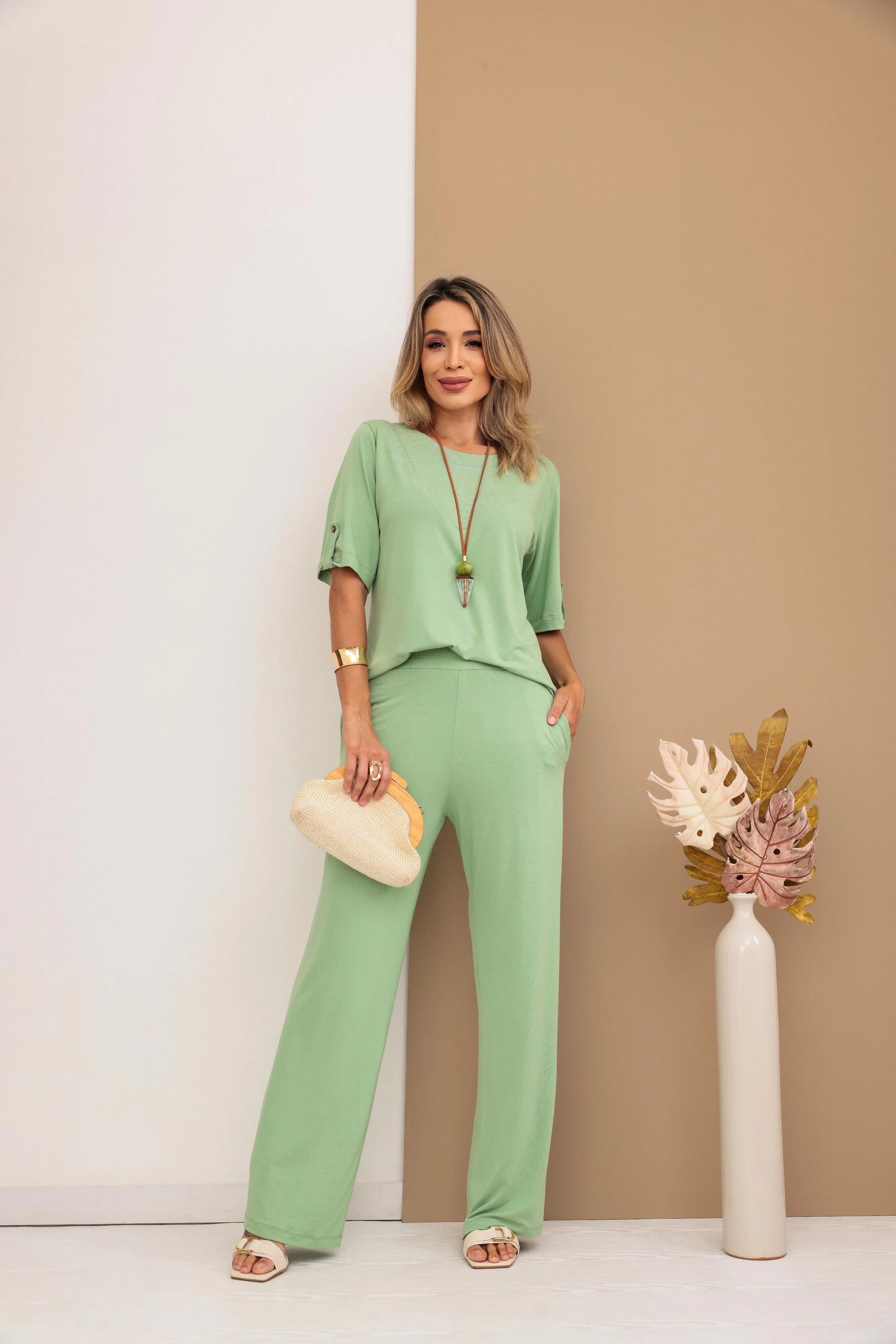 Conjunto Contemplar - Verde Menta