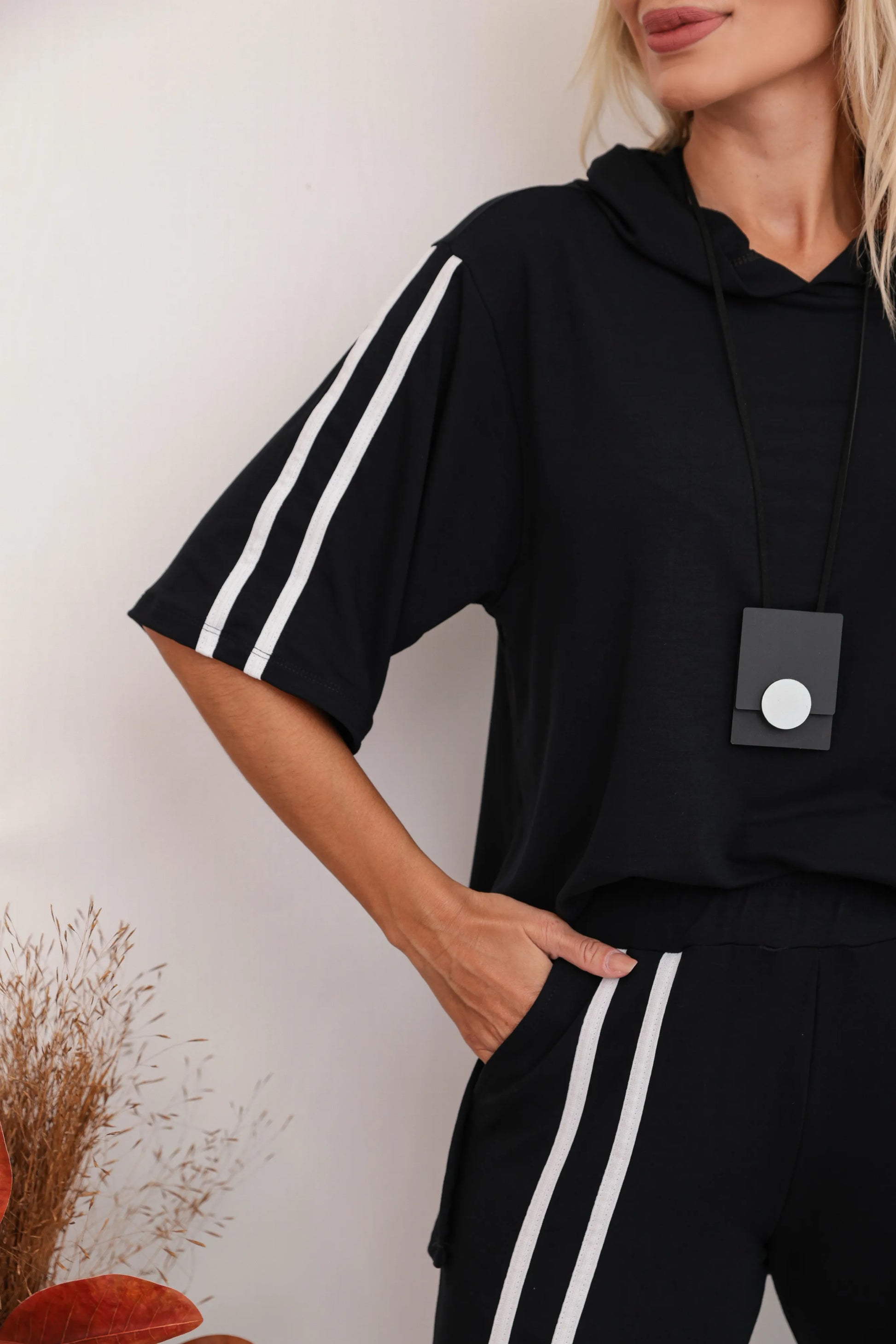 Conjunto Creta - Preto