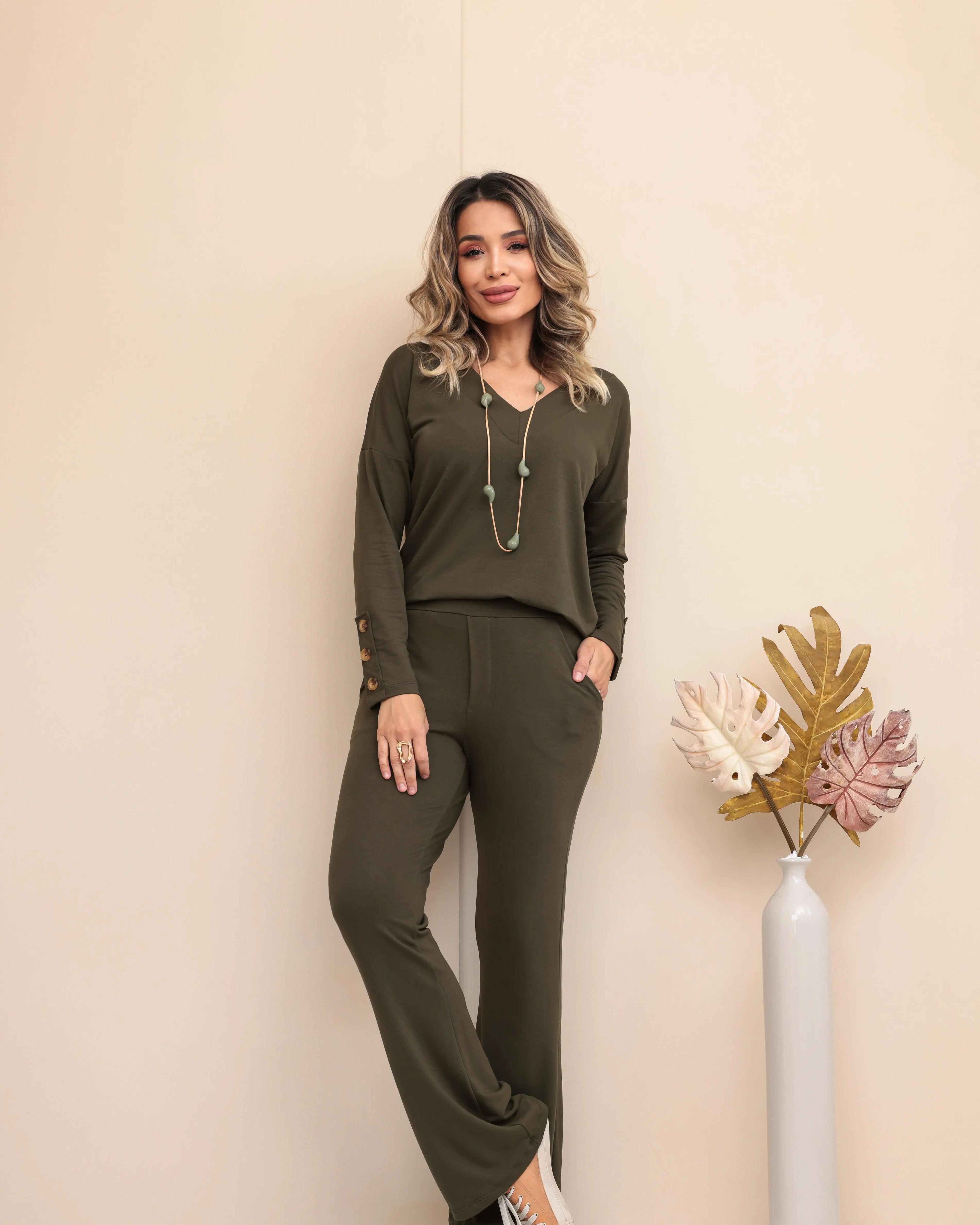 Conjunto Elegance - Verde