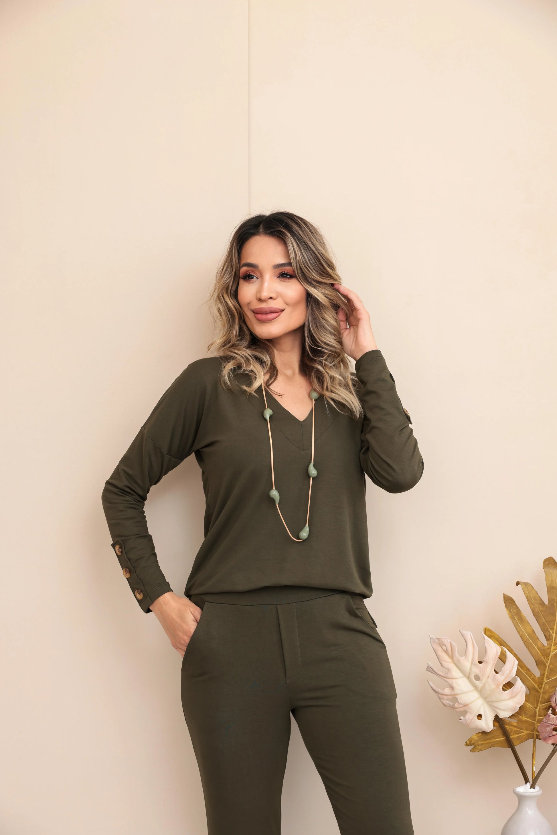 Conjunto Elegance - Verde