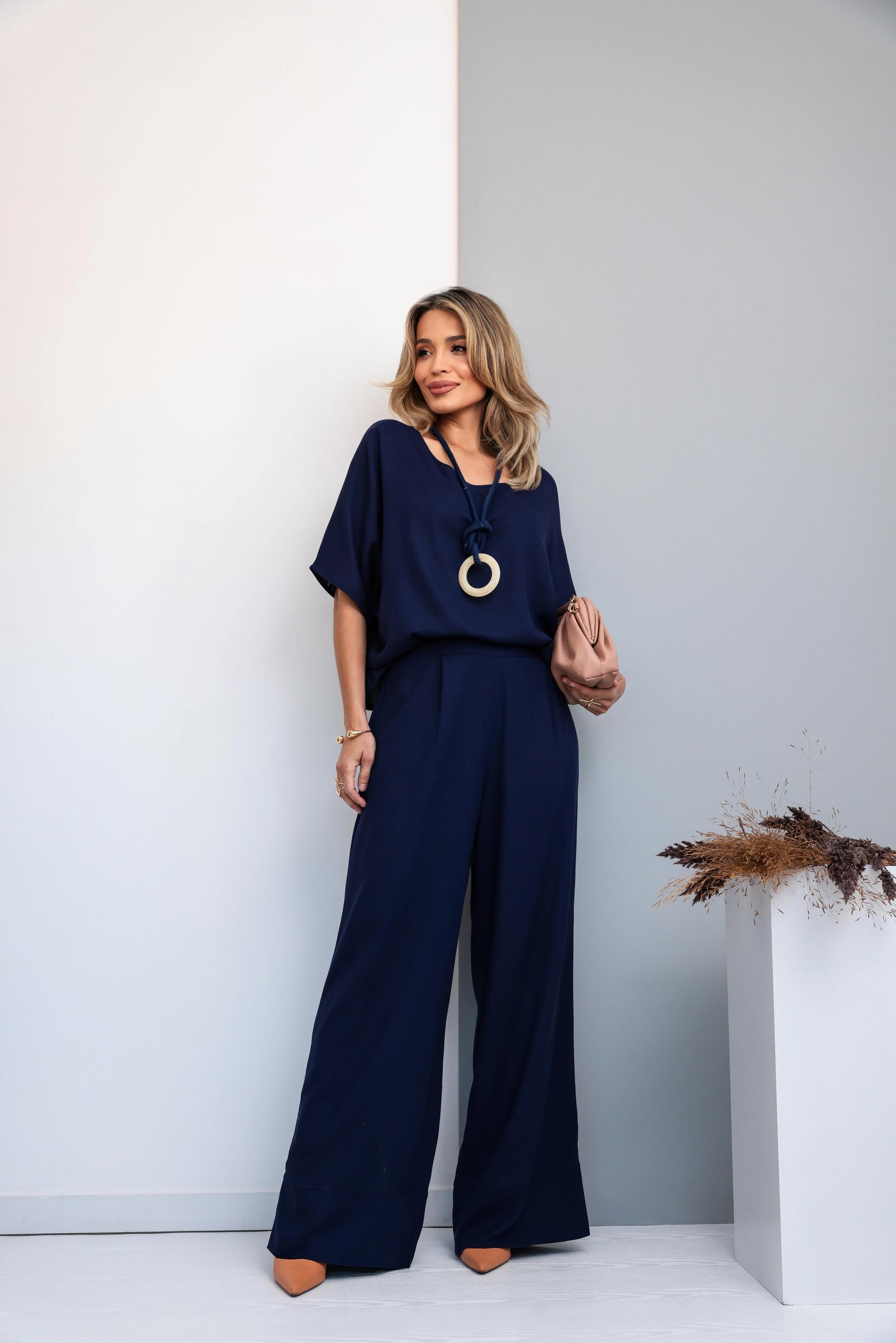 Conjunto Lys - Azul Marinho