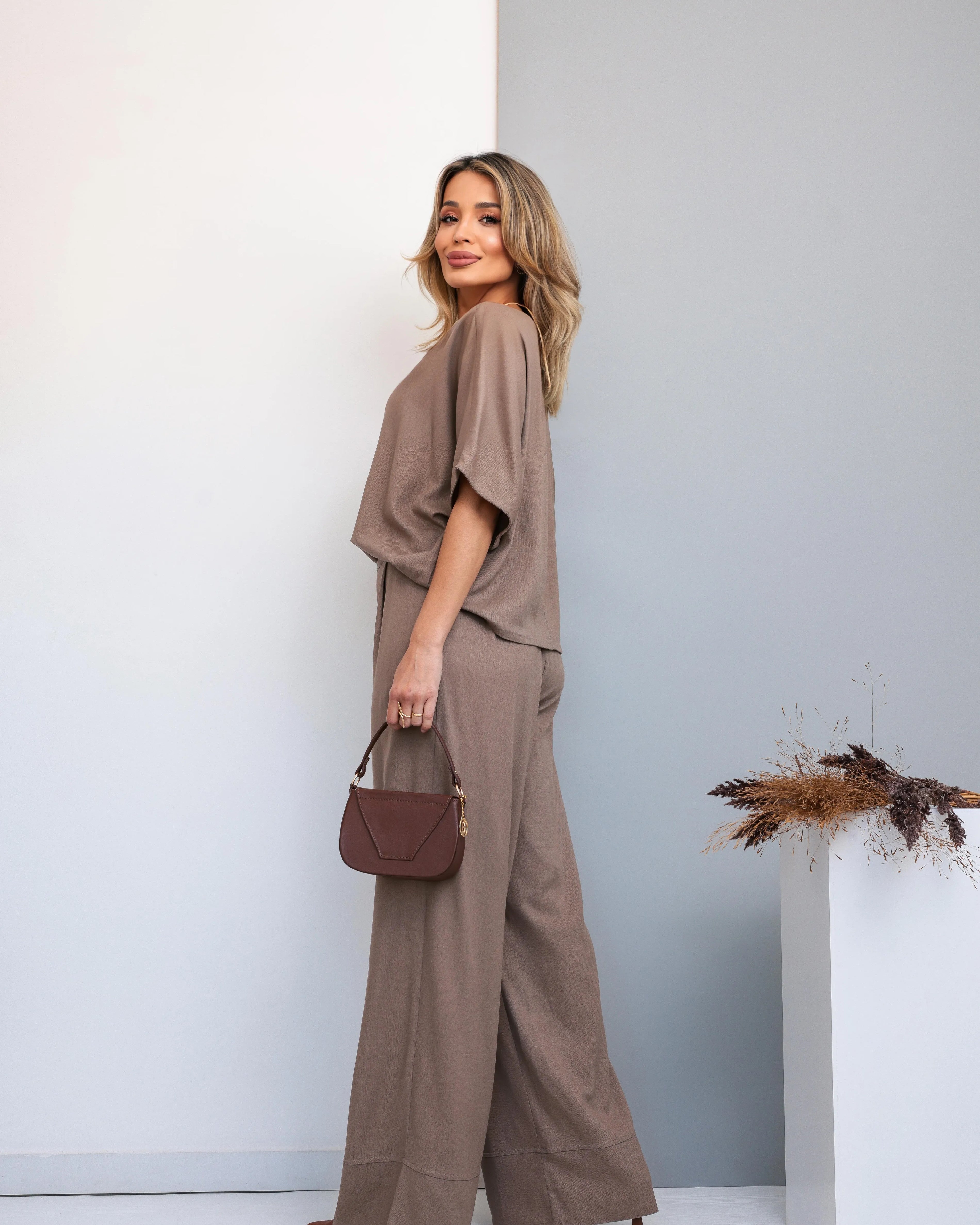 Conjunto Lys - Bege