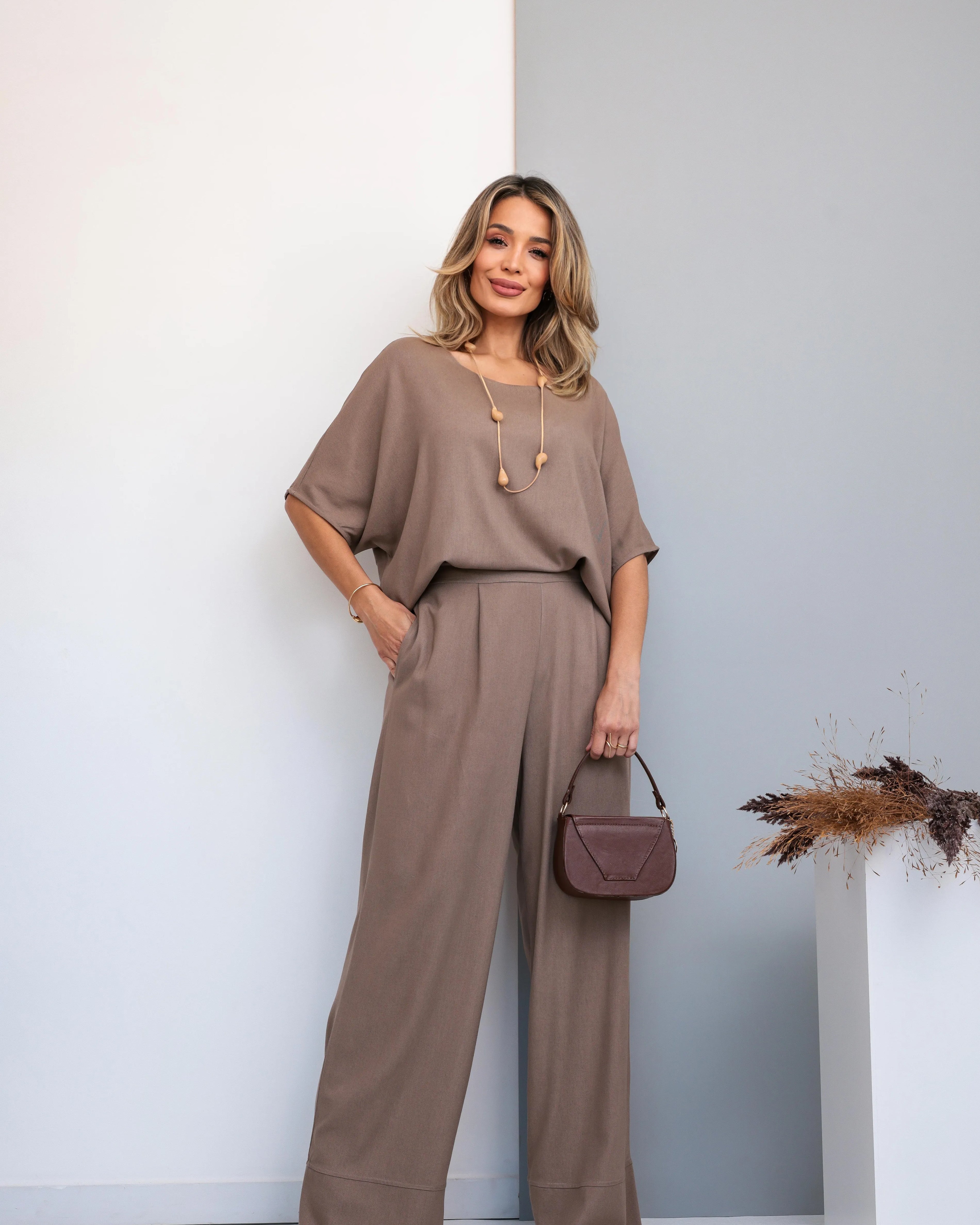 Conjunto Lys - Bege