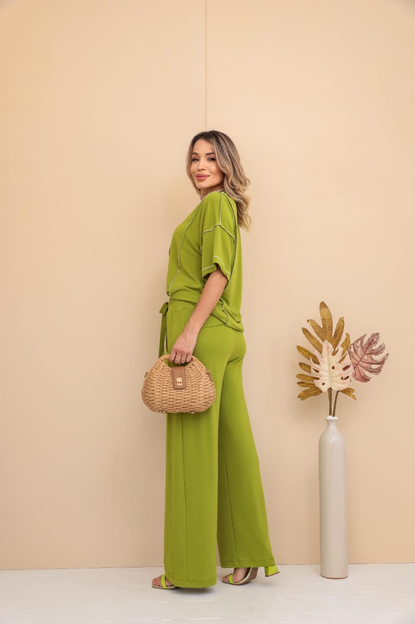 Conjunto Mexicano - Verde Folha