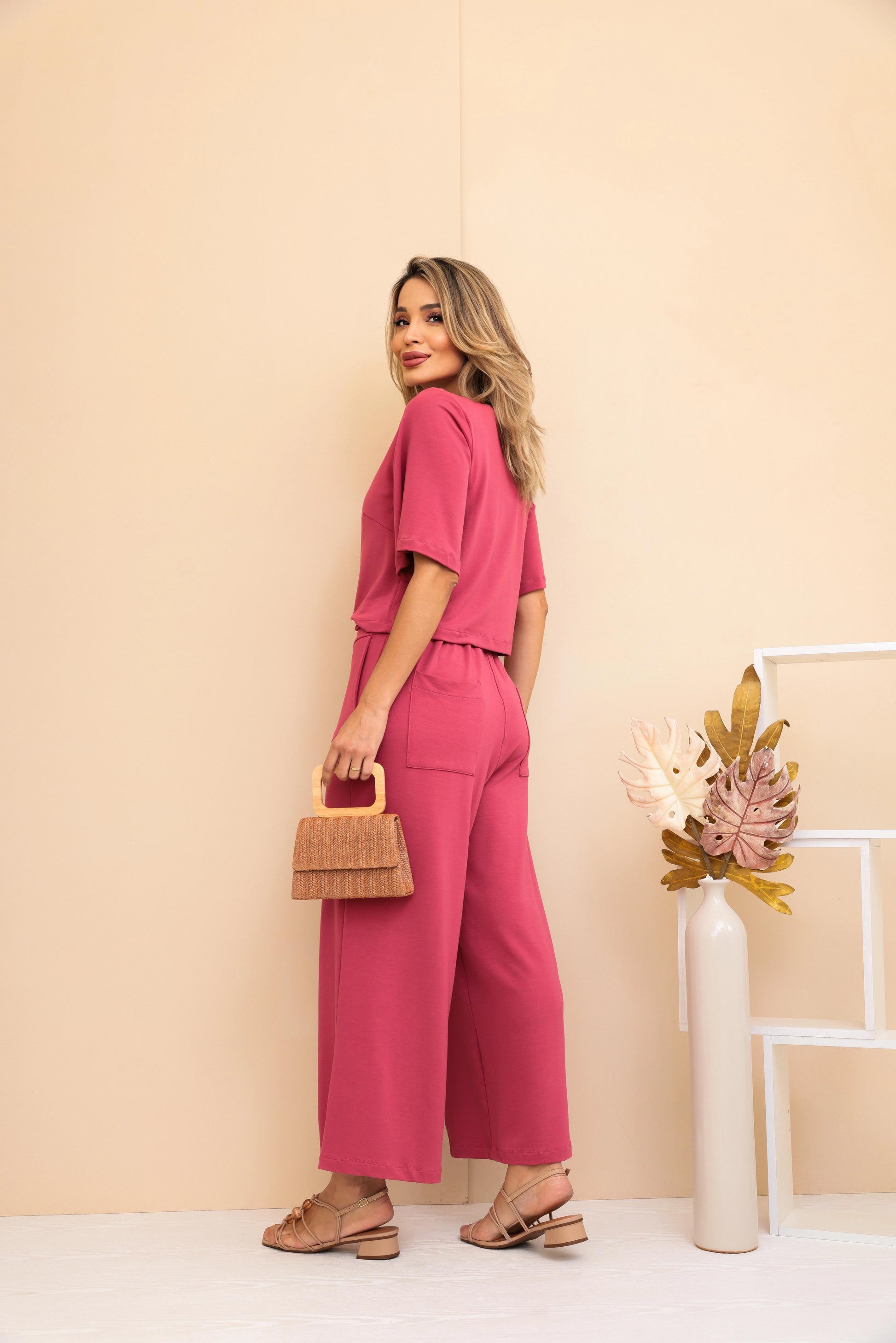 Conjunto Nômade - Rosa