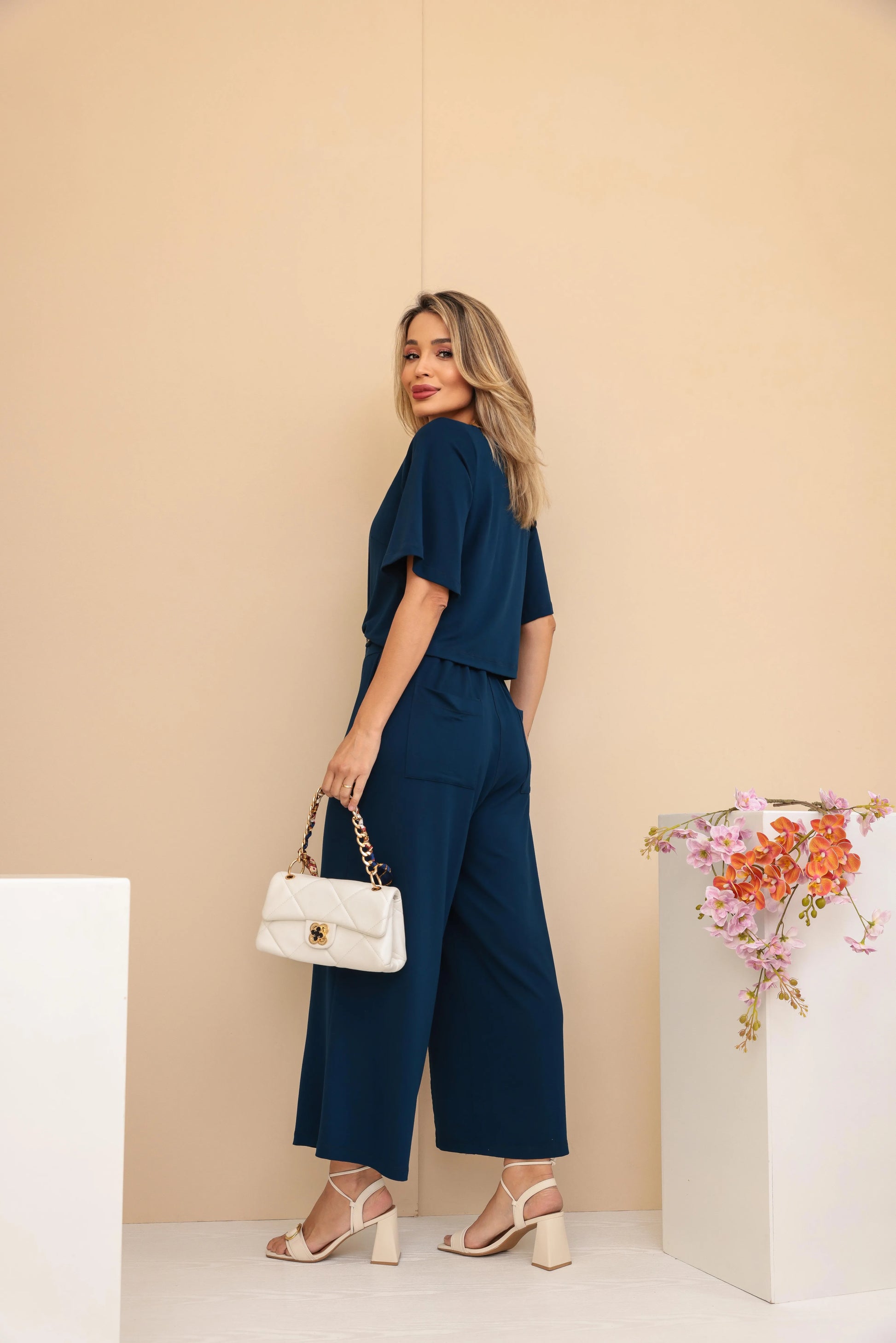 Conjunto Nômade - Azul Marinho
