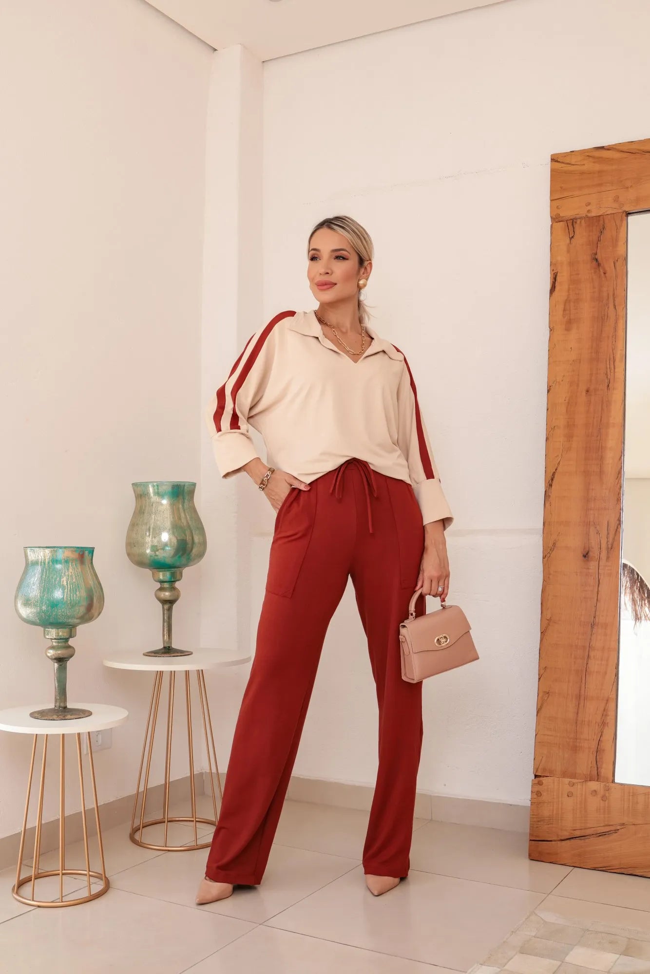 Conjunto Noruega - Canela