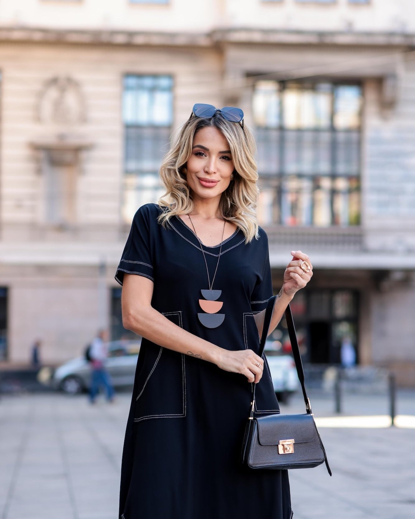 Vestido Roma - Preto