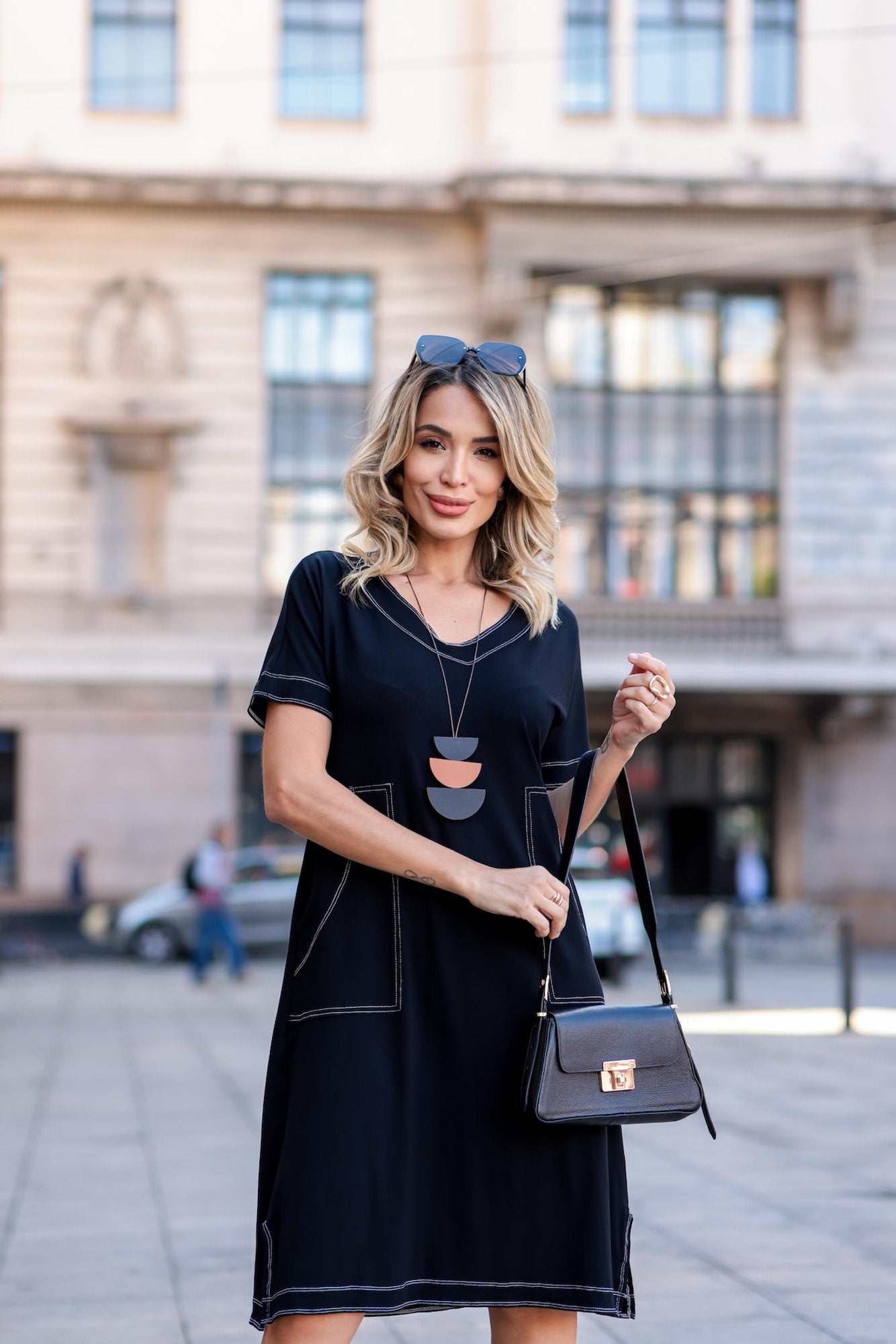 Vestido Roma - Preto
