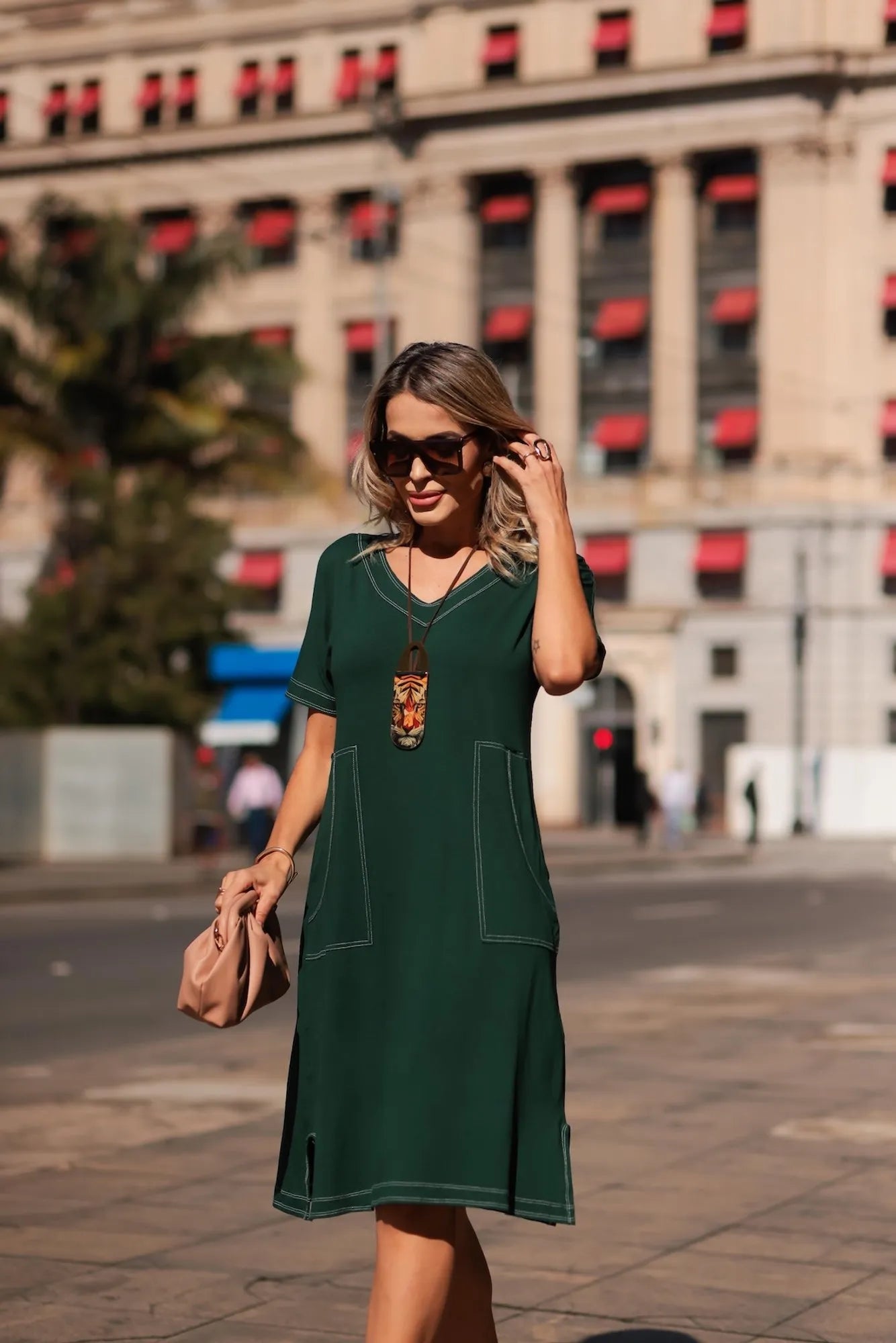 Vestido Roma - Verde
