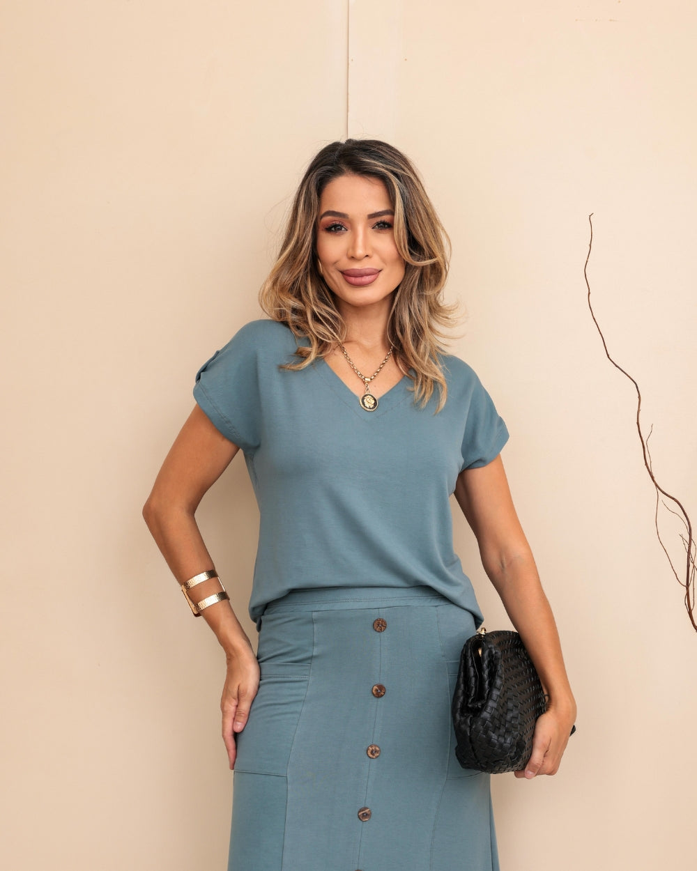 Conjunto Ambience - Cinza