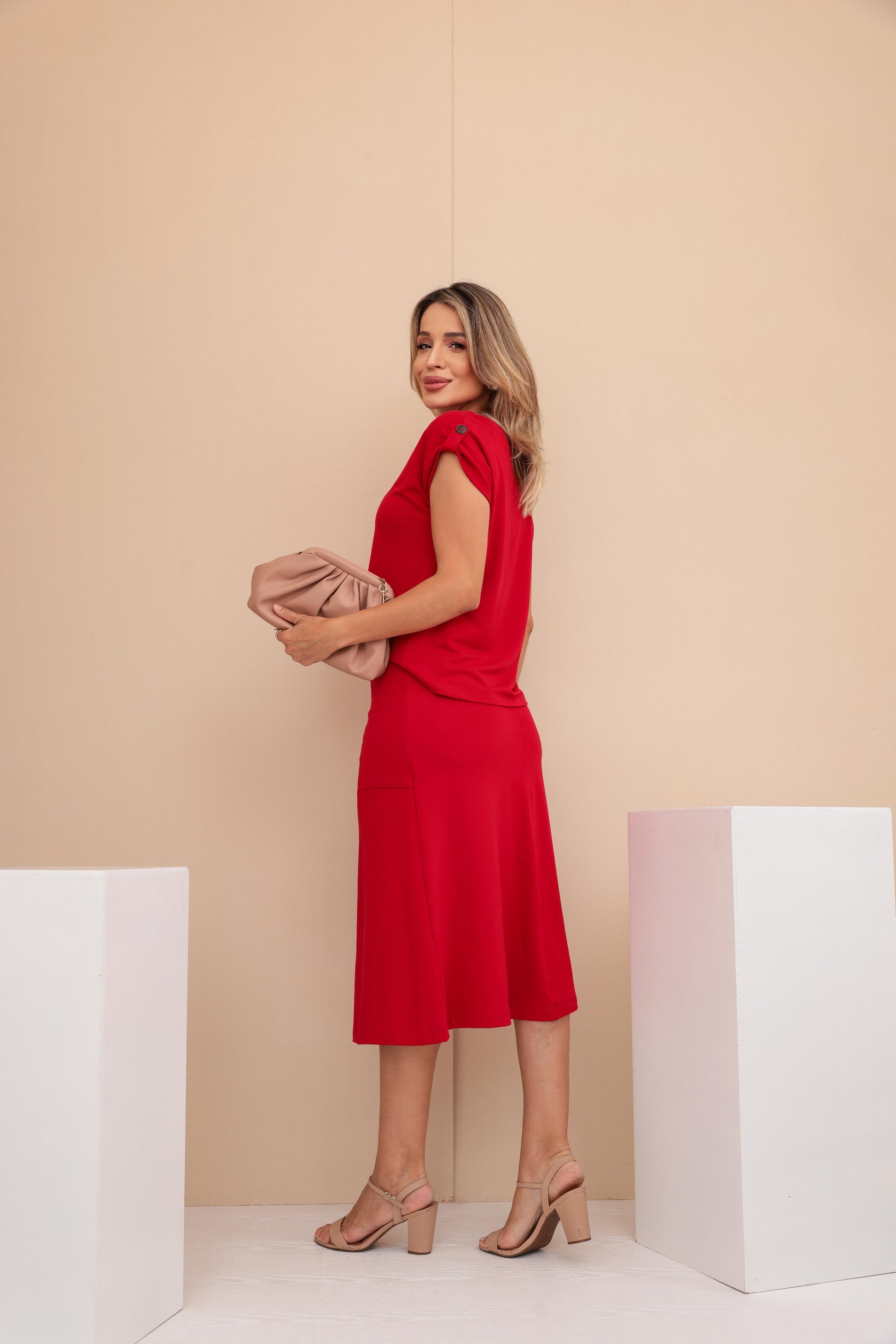 Conjunto Ambience - Vermelho
