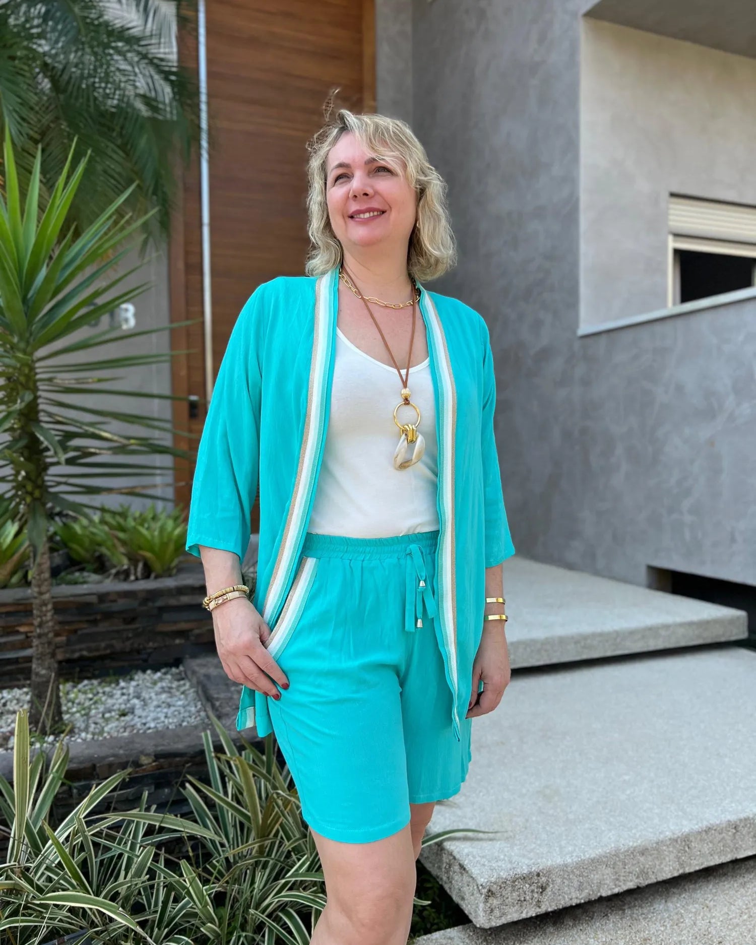 Conjunto Angra - Turquesa